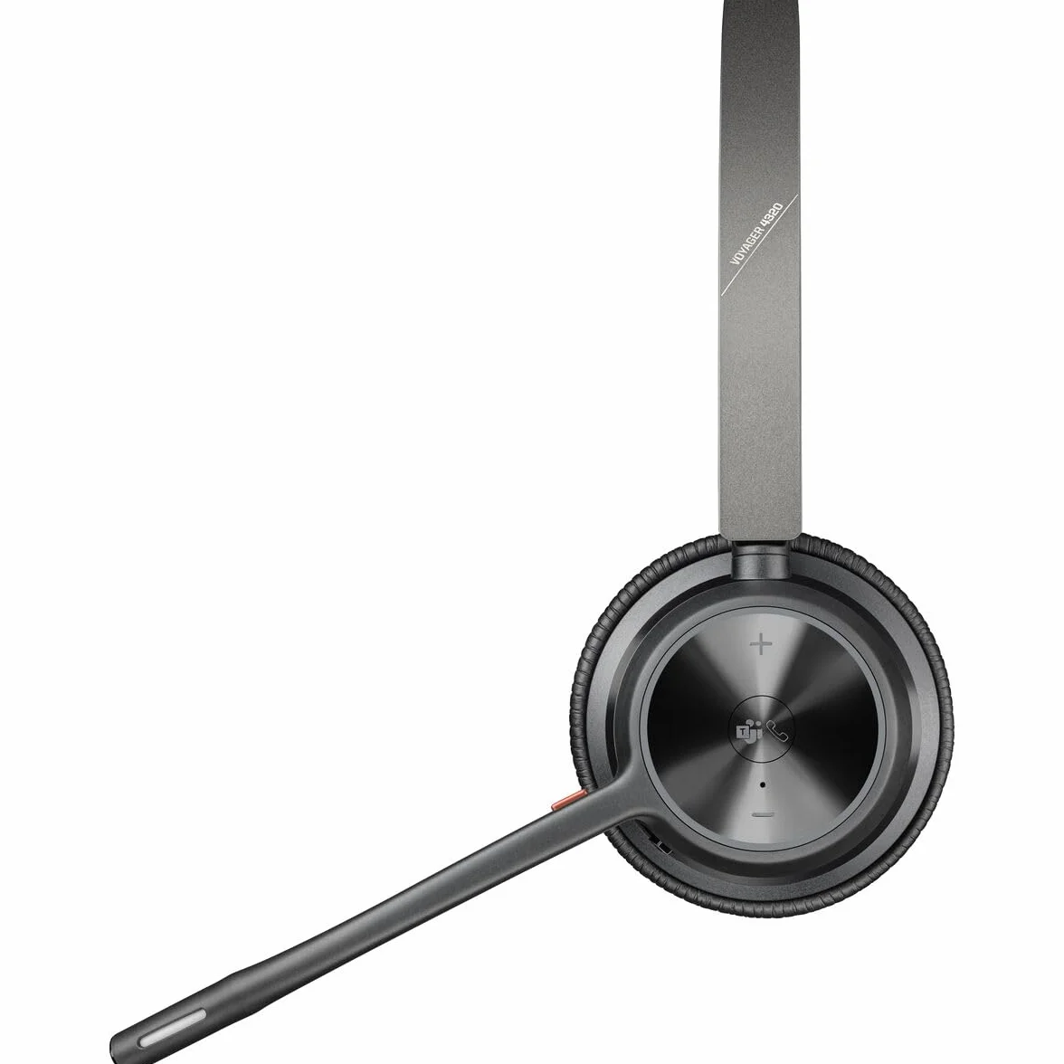 HP Poly Poly Voyager 4300 UC Series 4320 - F?r Microsoft Teams - Headset - On-Ear - Bluetooth - kabellos - USB-C - Ger?uschisolierung - Zertifiziert f?r Microsoft Teams (218478-02)
