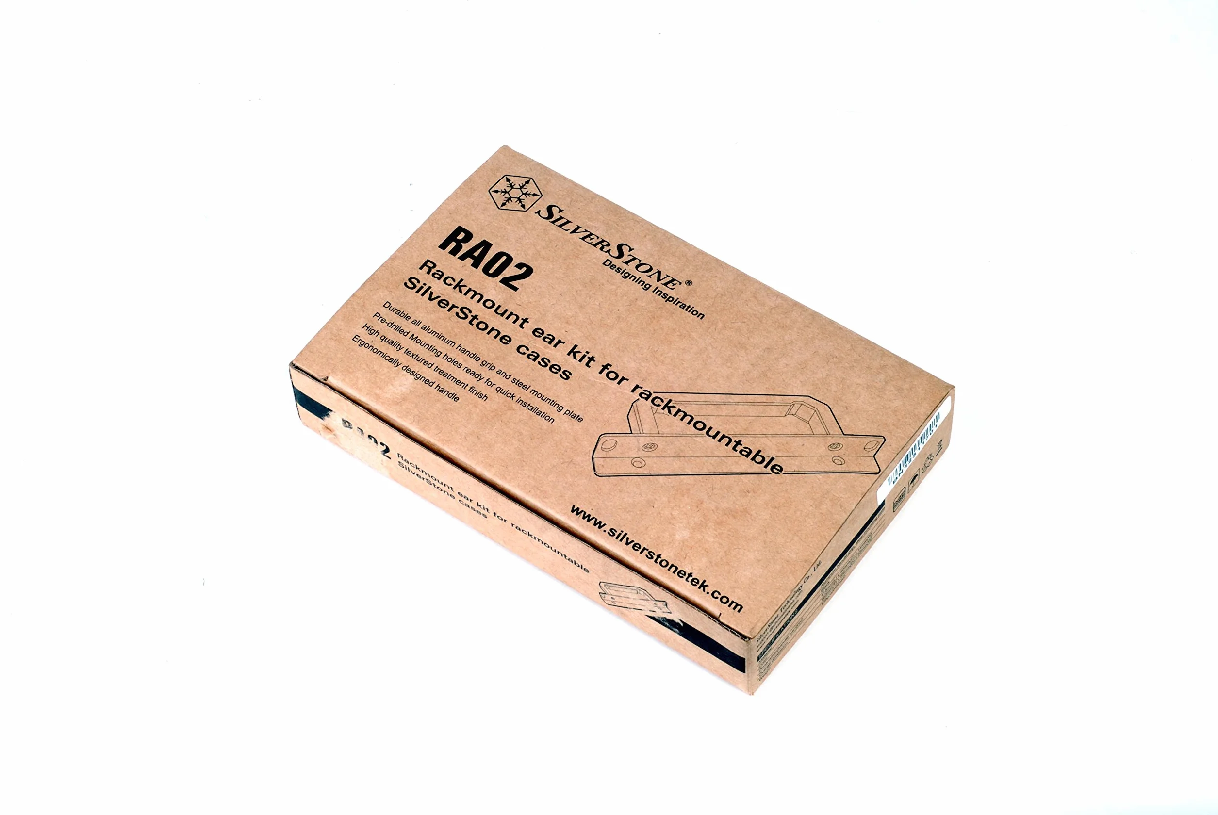 SilverStone Technology SST-RA02B - Rackmount uchwyty do obudowy PC GD07 GD08 GD09 GD10, aluminium, czarne