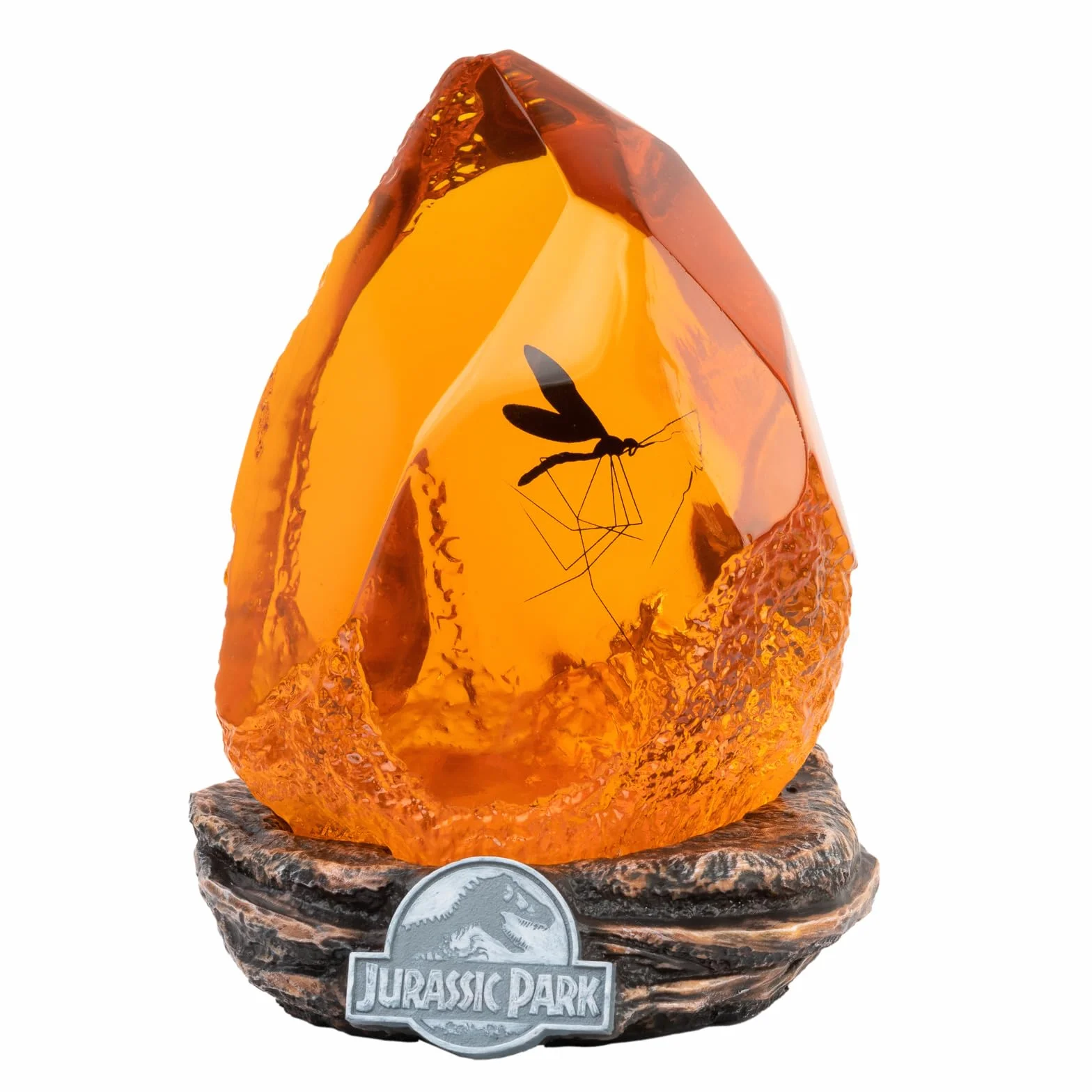 Grupo Erik Jurassic Park Lamp | Mosquito In Amber Table Lamp | Jurassic Park Merchandise | Jurassic Park Mosquito Desk Lamp | LED Lamp | Jurassic Park Gifts