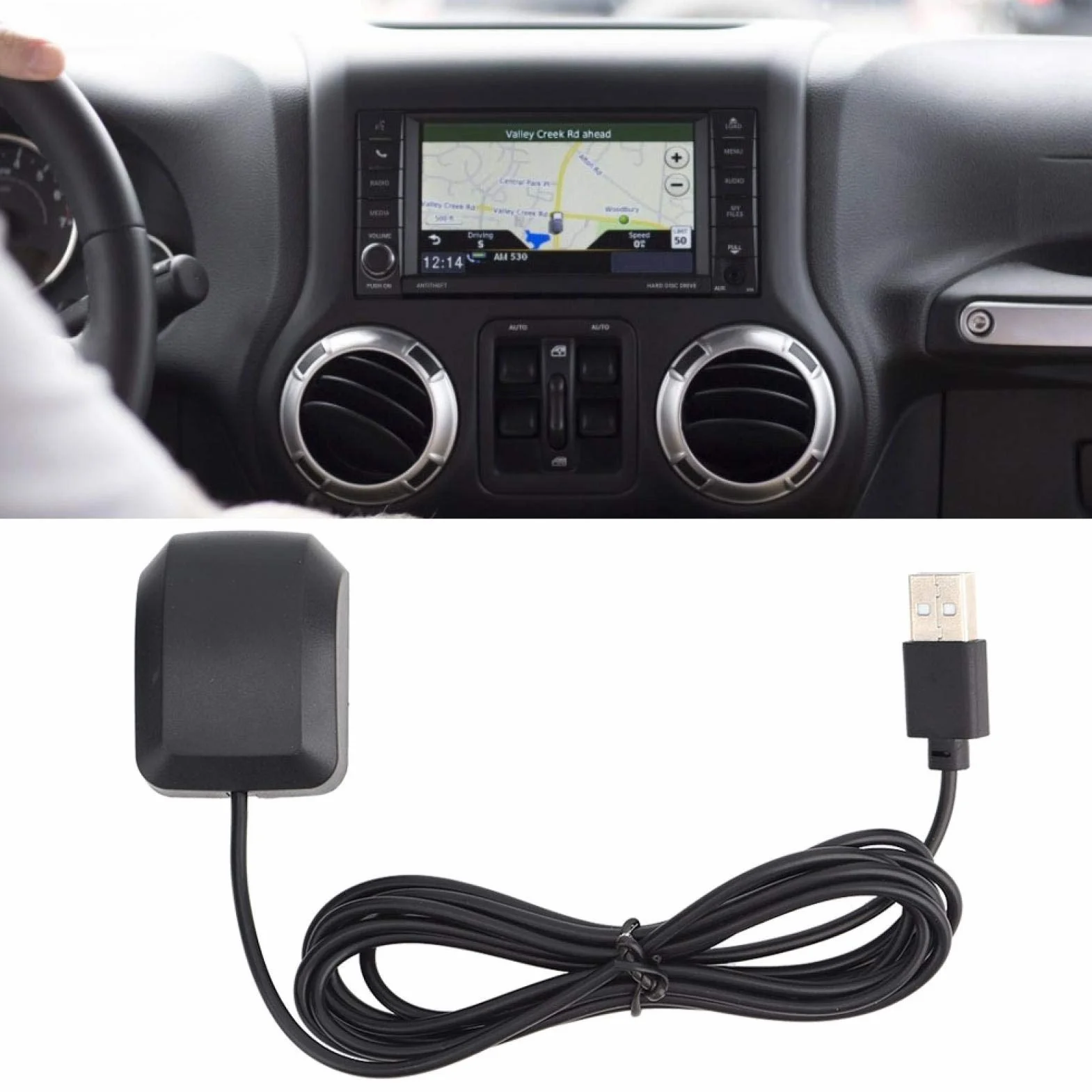 VK-162 Moduł nawigacyjny GPS Antena odbiorcza USB