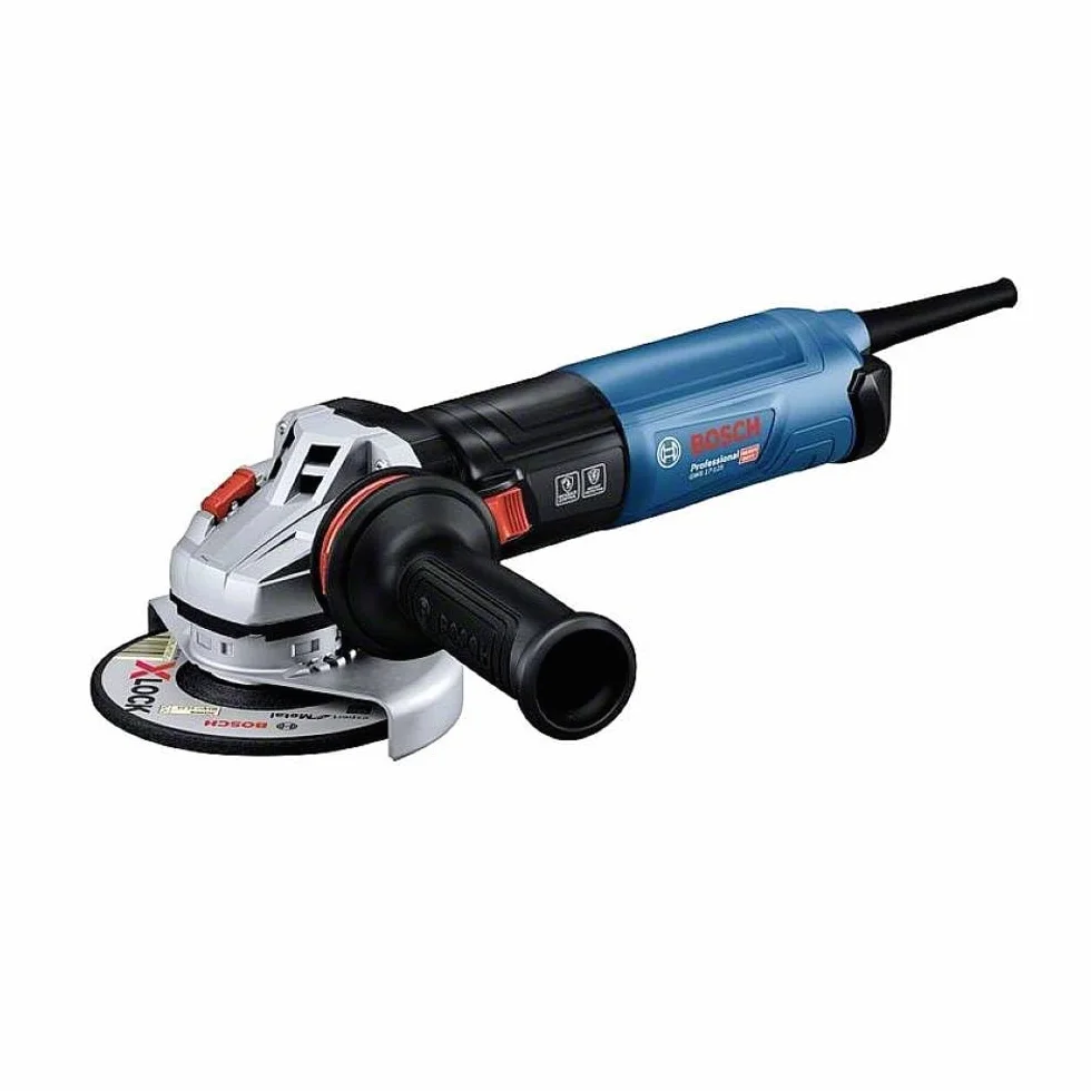 Bosch Professional: szlifierka kątowa GWS 17-125 (1700 W, Ø tarcz 125 mm, prędkość obrotowa bez obciążenia 11.500 min-1)