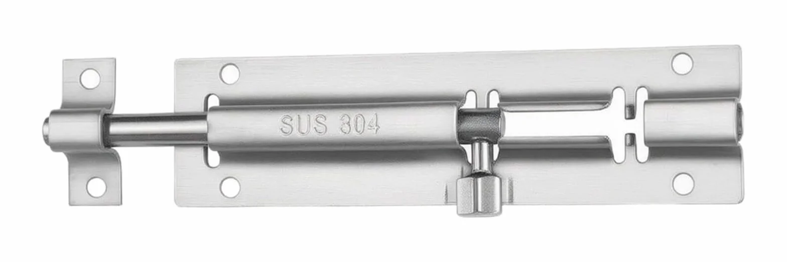 Zatrzask suwakowy ze stali nierdzewnej | Wiele rozmiarów ze stali nierdzewnej do garażu z drzwiami szafkowymi(1.2 inches*30)