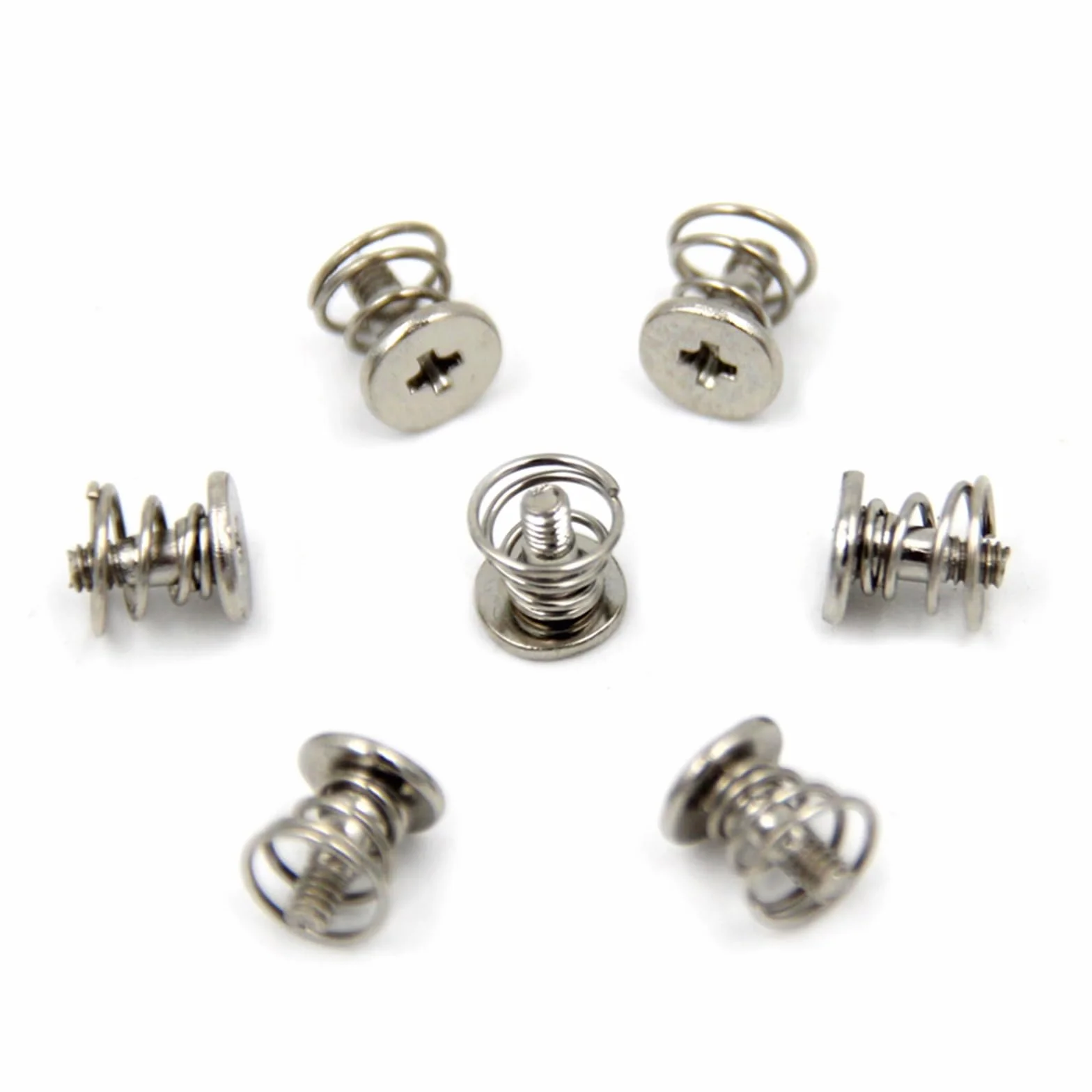 wkręty, Śruby wentylatora komputera PC 30 szt. Śruba krzyżowa M2 .5 ze sprężynowymi śrubami chłodnicy karty graficznej(M2x6.8mm)