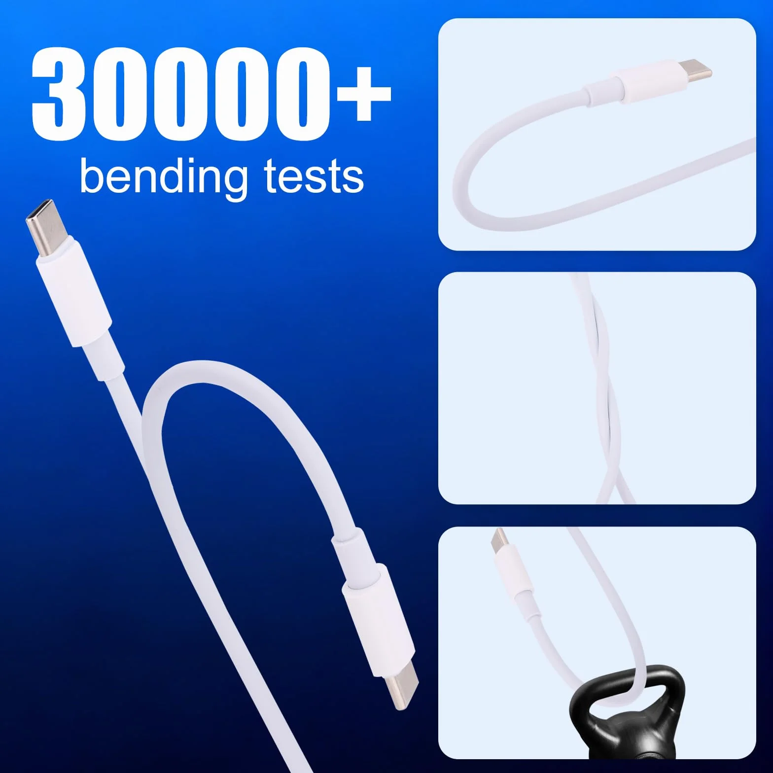 Kable USB C USB A do Typu C Ładowania dla Samsung Note 20 iPhone Seria 15 iPad Pro 2018-2023 iPad Air 4-5 Generacji