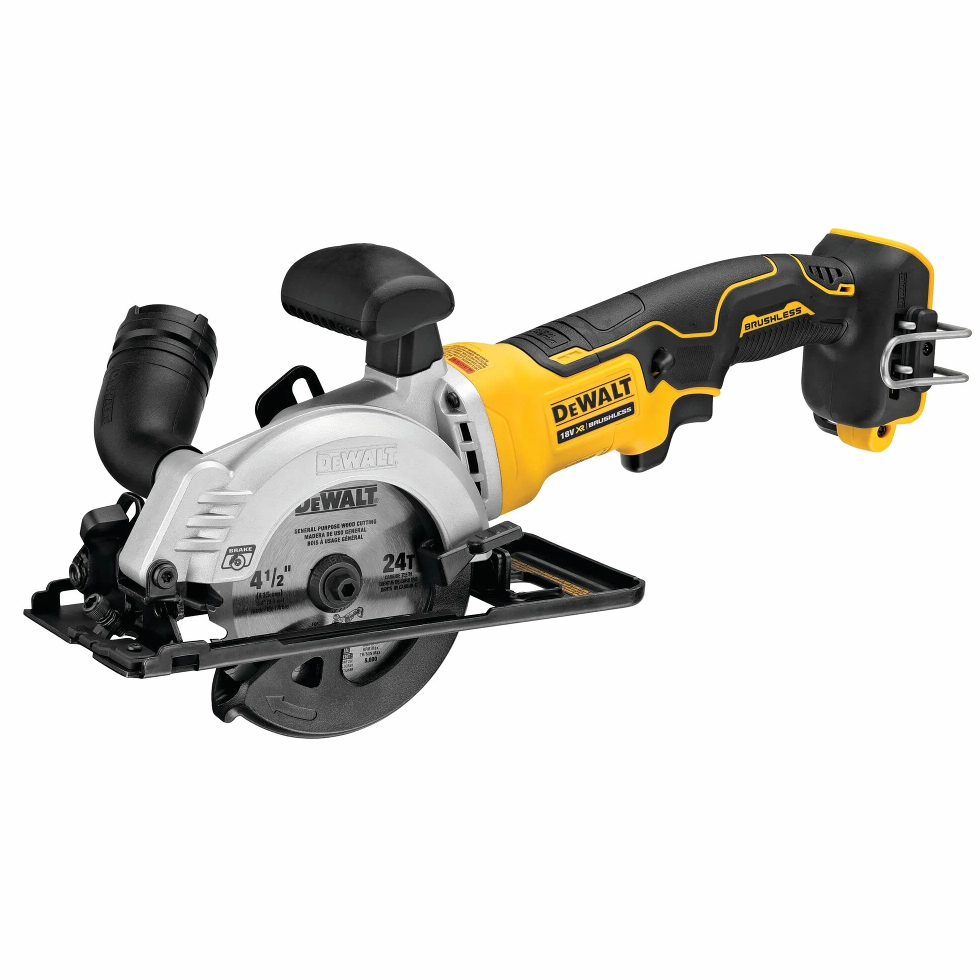 DEWALT Praktyczny Piła circular mano bez escobillas xr 18v ø115mm i 38mm prof. bez ładowarka/akumulator z walizka tstak dla profesjonalistów i majsterkowiczów do pracy profesjonalnej 18v 38mm