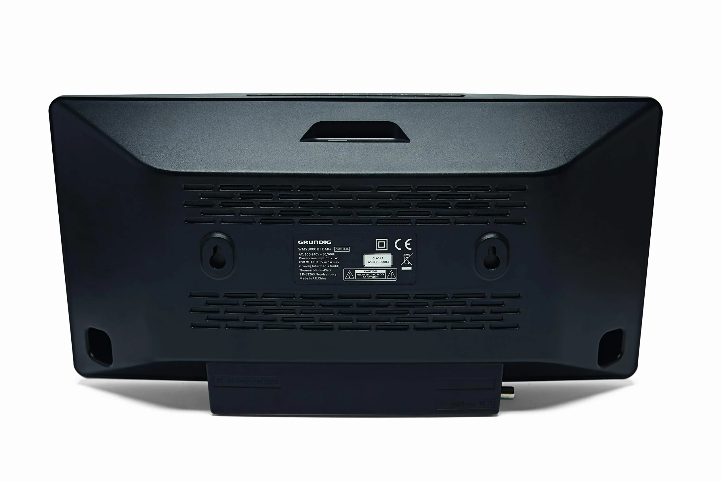 Grundig Wms 3000 Bt GMH1010 Radio, Czarny