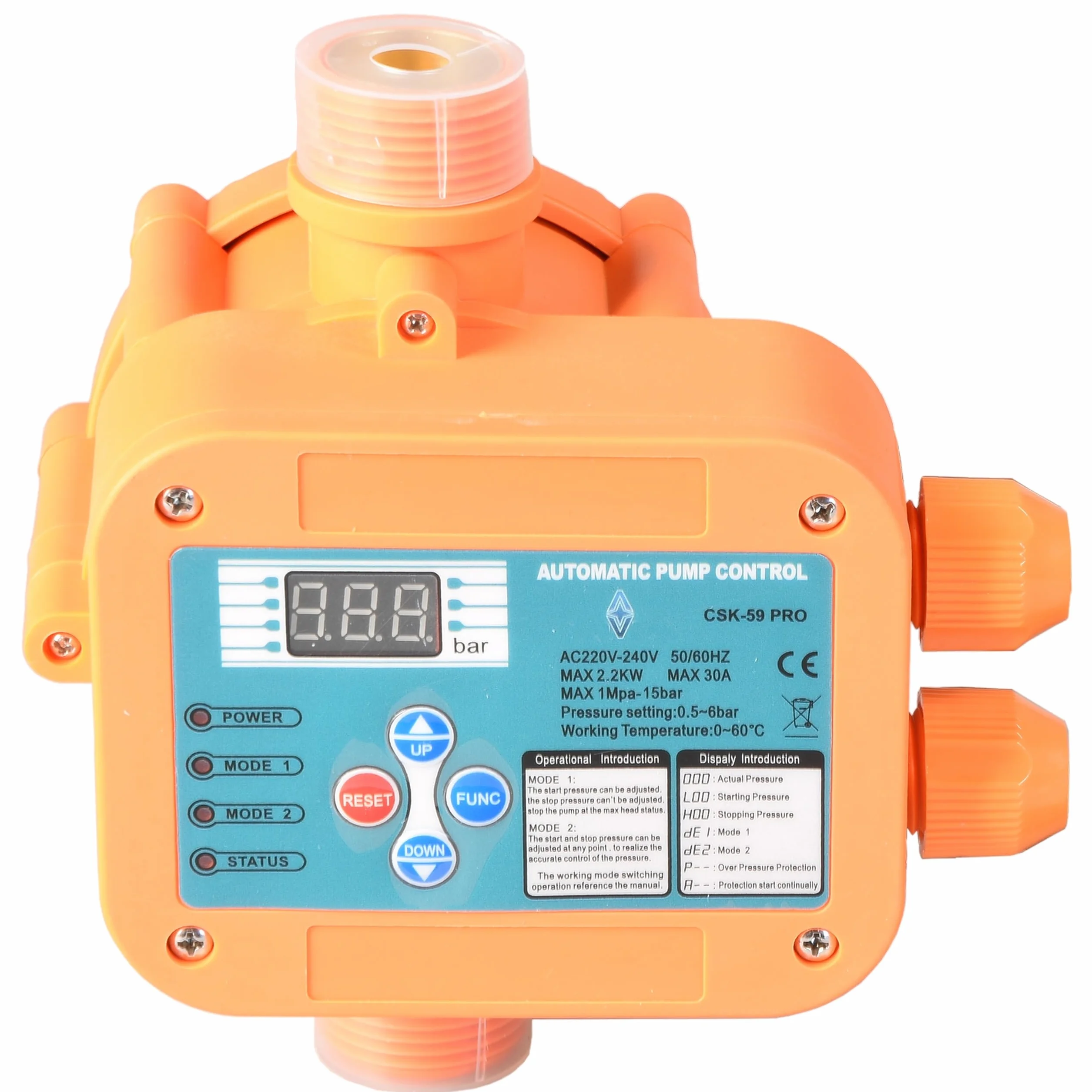 Sterownik do Pompy CSK 59 PRO Hydroforowej Głębinowej Wyłącznik Ciśnieniowy