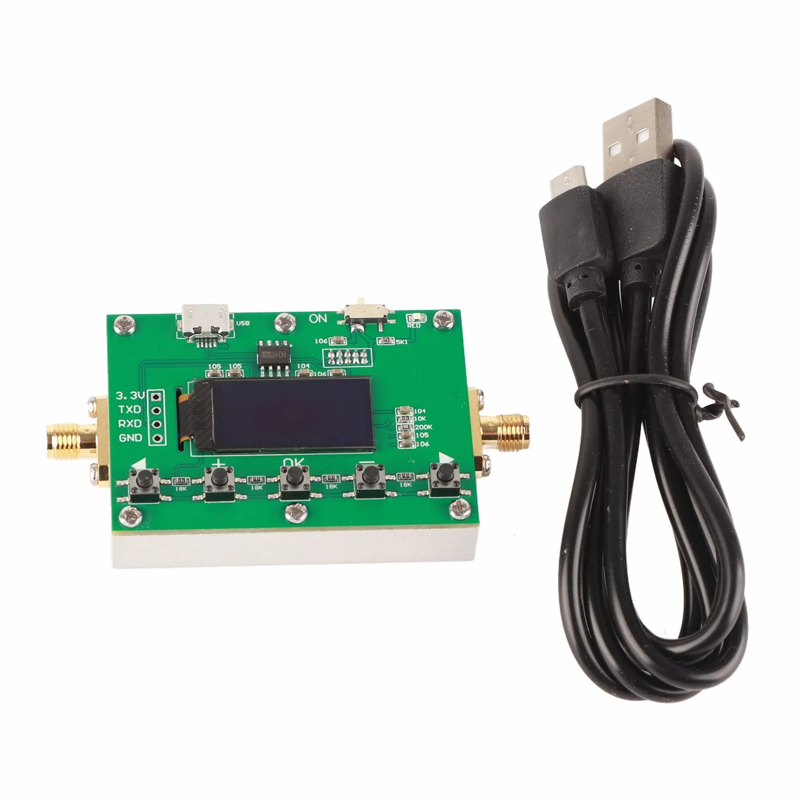 Cyfrowy programowalny moduł tłumika Precyzyjny element elektroniczny PCB 6G do testów laboratoryjnych