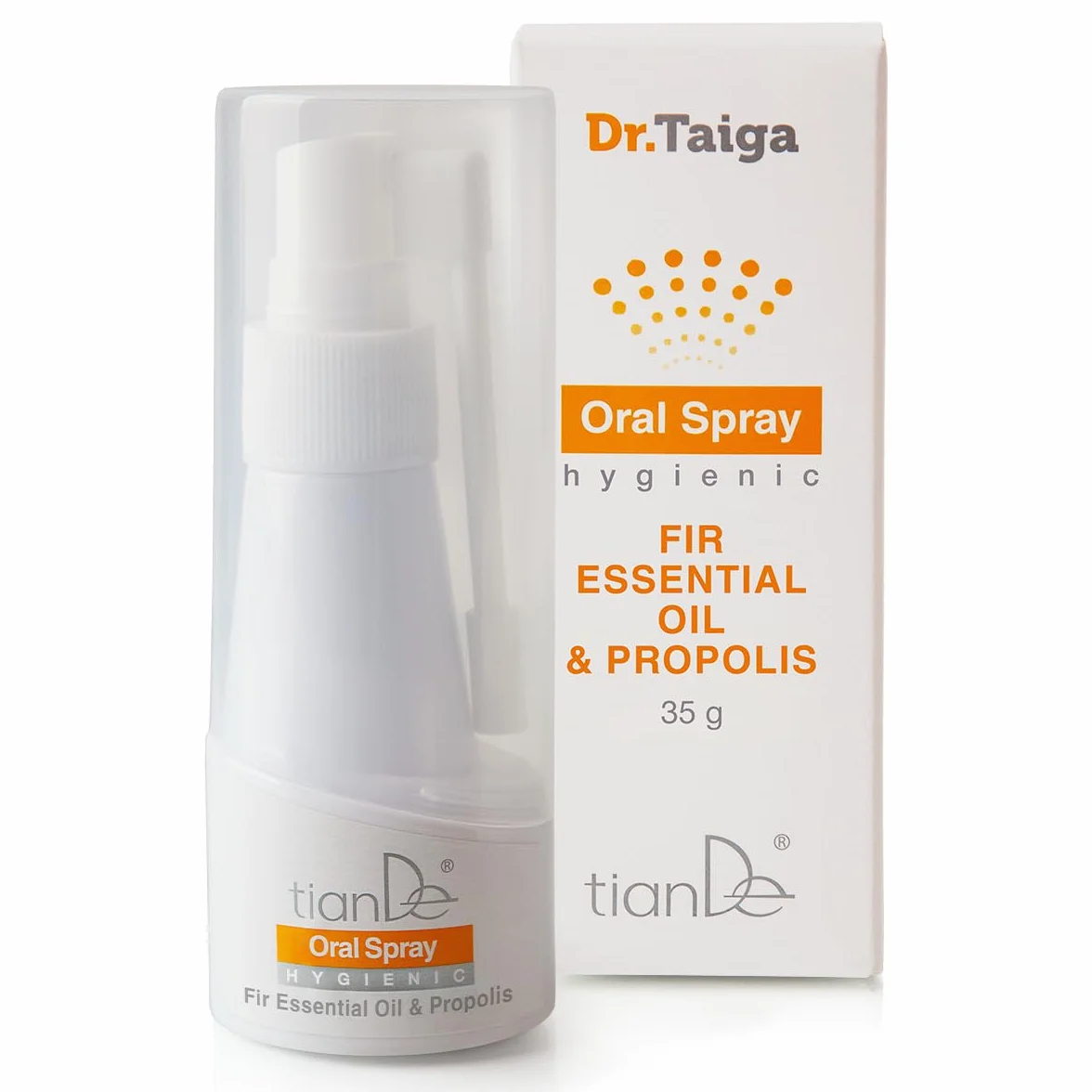 65914 higieniczny spray jodłowy olejek eteryczny z propolisu 35 g TianDe