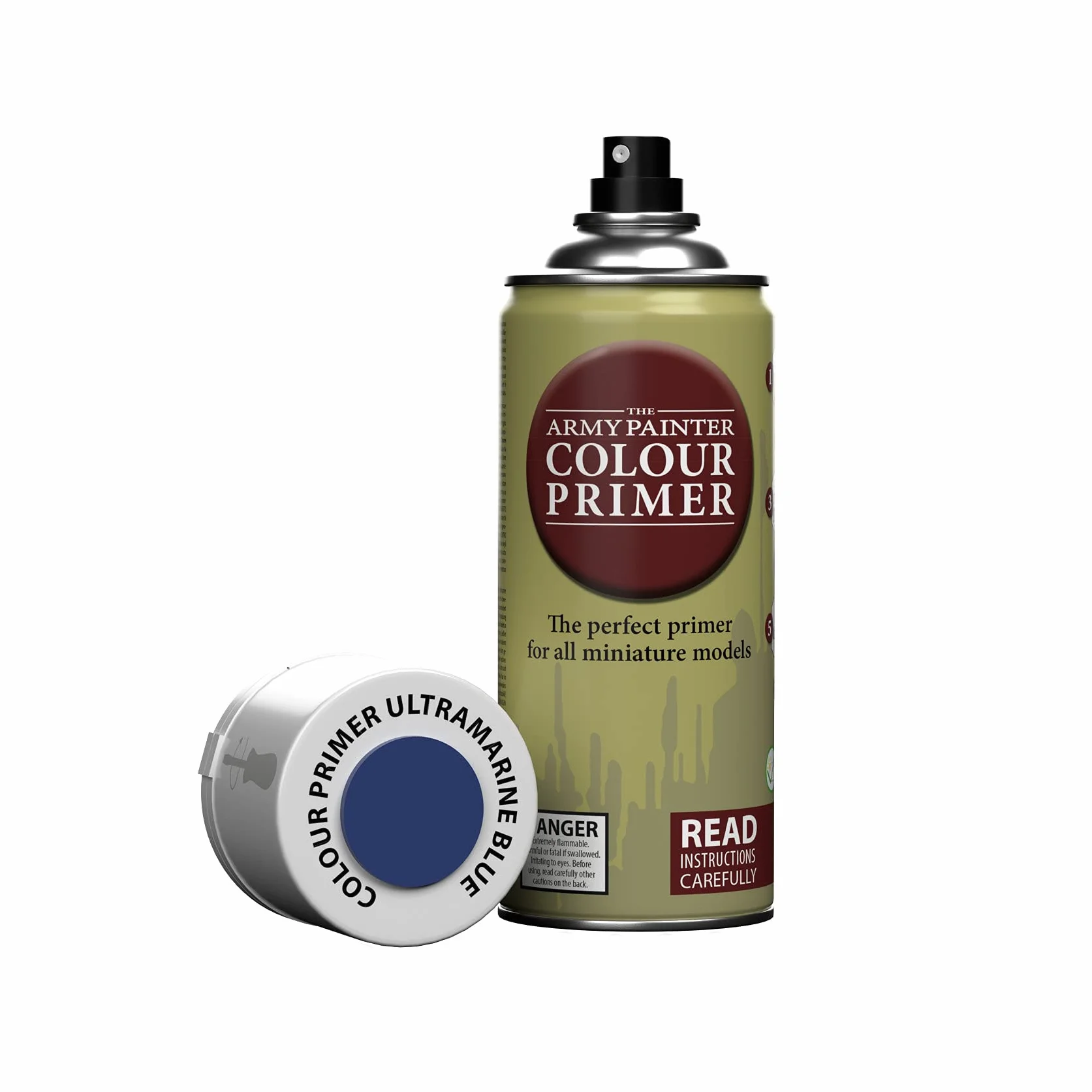 The Army Painter, Colour Primer Ultramarine Blue, 400 ml spray akrylowy | Podkład ultramaryna do malowania figurek Warhammer i Dungeons and Dragons