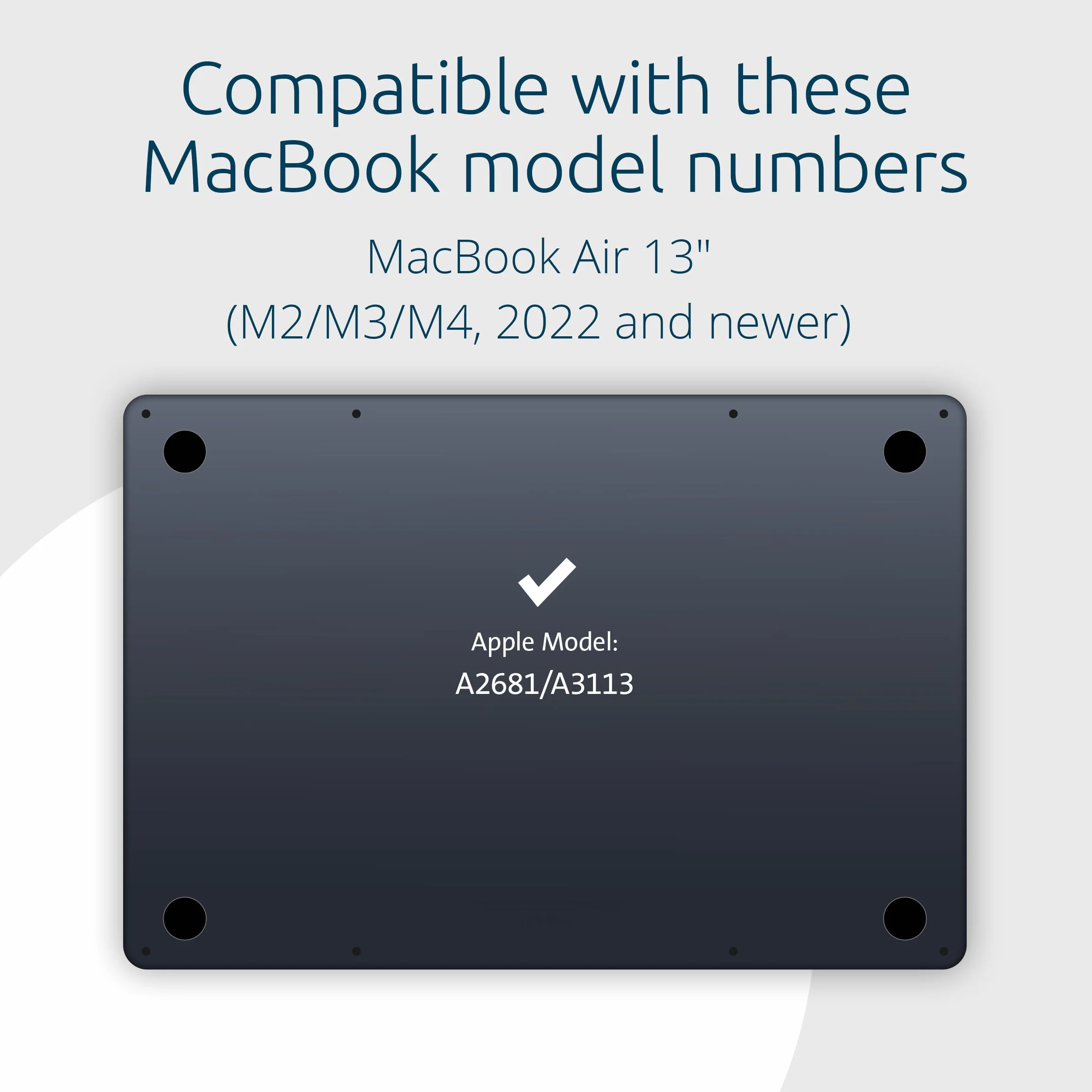 Kensington, Magnetyczny Filtr Prywatyzujący MagPro Elite do MacBooka Air 13,6" M2 2022, Przeciwodblaskowy, Redukcja Niebieskiego Światła, Łatwy Montaż (K58370WW)
