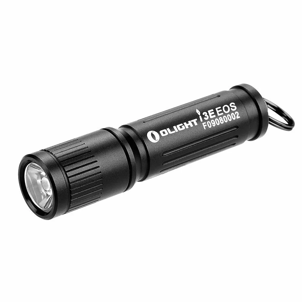 OLIGHT I3E EOS Mini latarka LED brelok 90 lumenów i zasięg 44m, mała latarka brelok IPX8 wodoodporna lampa ręczna Czarny