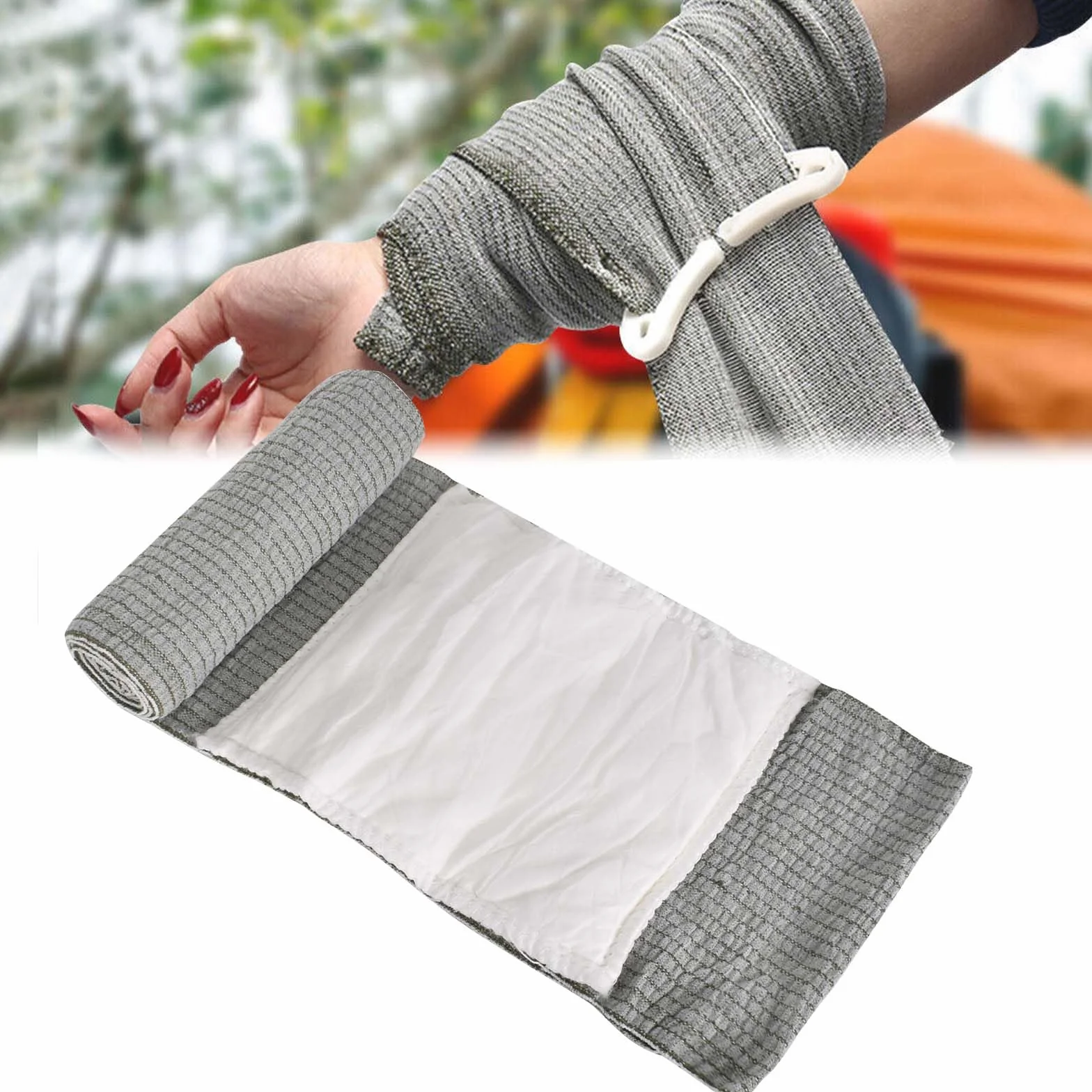 Bandaże uciskowe 15 cm – pomoc w nagłych wypadkach i opatrunek urazowy na artykuły pierwszej pomocy i rany bojowe