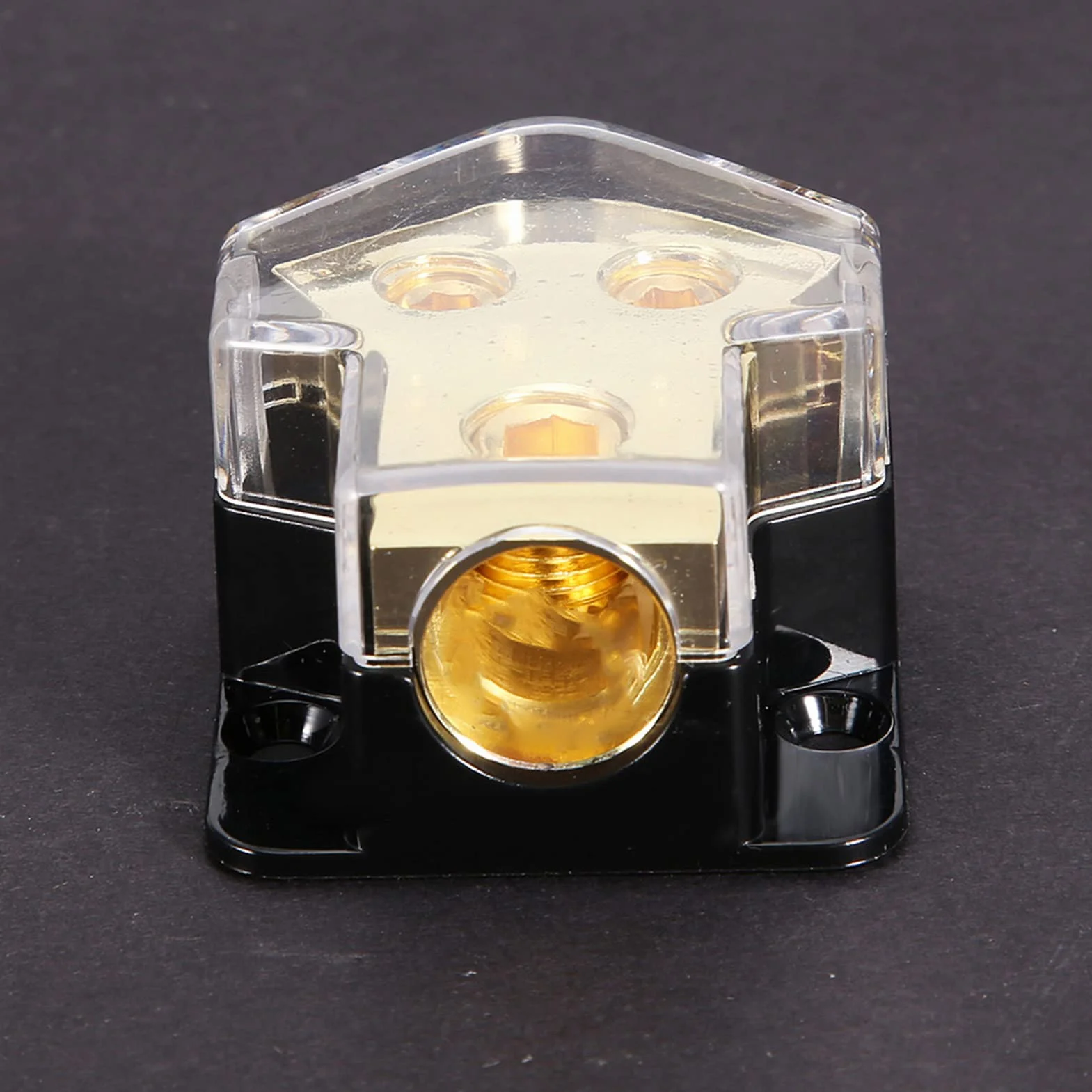 Rozdzielacz zasilania samochodowego audio, blok dystrybucji uziemienia 1x1GA 2x4GA