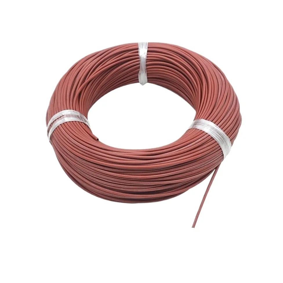 System ogrzewania podłogowego na podczerwień – kabel grzejny z włókna węglowego 6k, izolacja z gumy silikonowej, energooszczędny(50m)