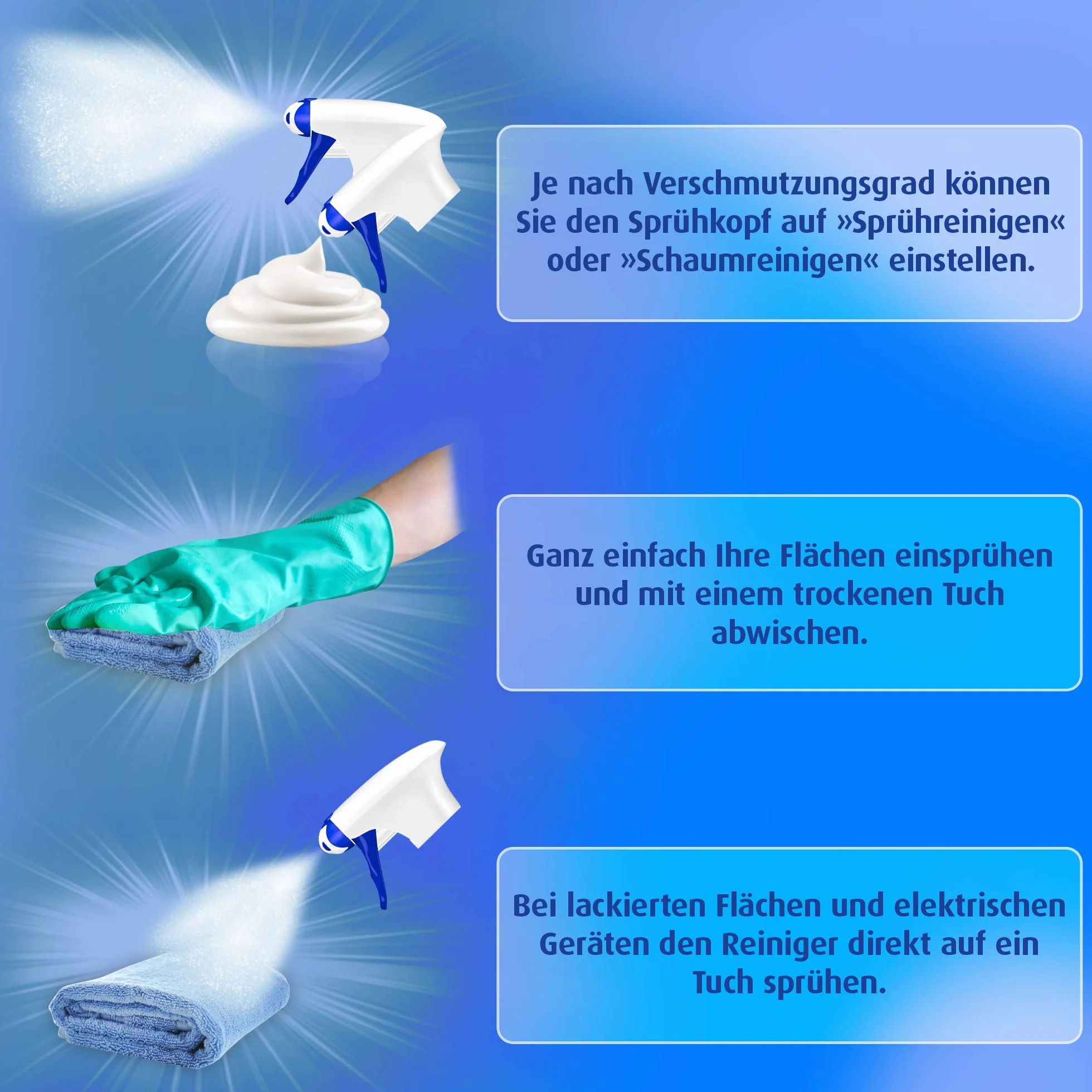 Sidolin Cytrusy, środek do czyszczenia szkła, 500 ml, butelka z rozpylaczem, dla doskonałego, promiennego połysku i przeciwko mikropęknięciom