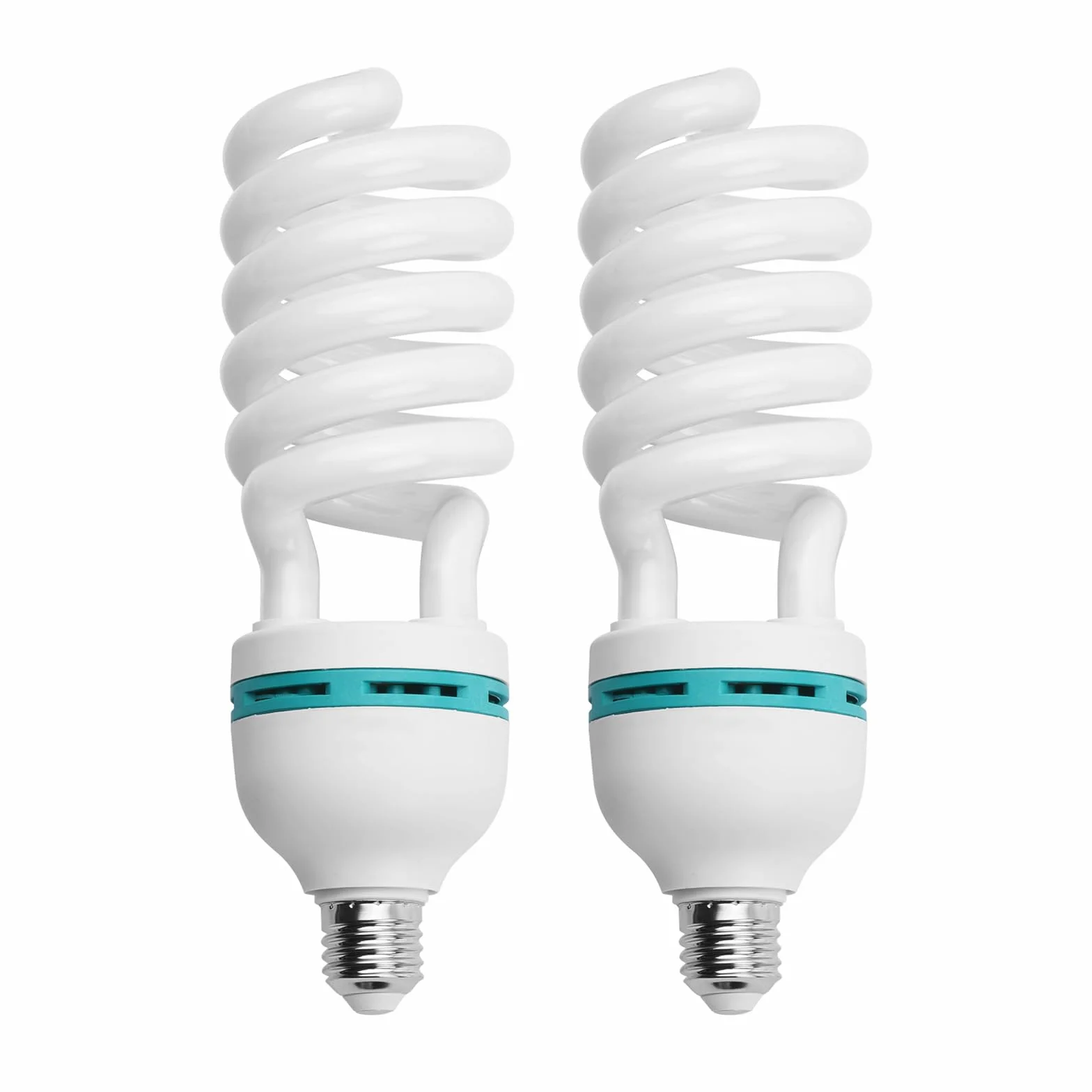 Andoer 2 x CFL światło dzienne białe 135 W 5500 K CRI90, E27 energooszczędna żarówka softbox do oświetlenia studia fotograficznego