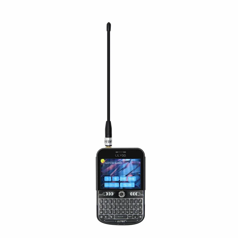 LILYGO T-Deck Plus ESP32-S3 LORA-89 SX1262 Ulbox GPS czarna klawiatura 2,8-calowy wyświetlacz TTGO Development Board zewnętrzna antena pasek ABS Shell