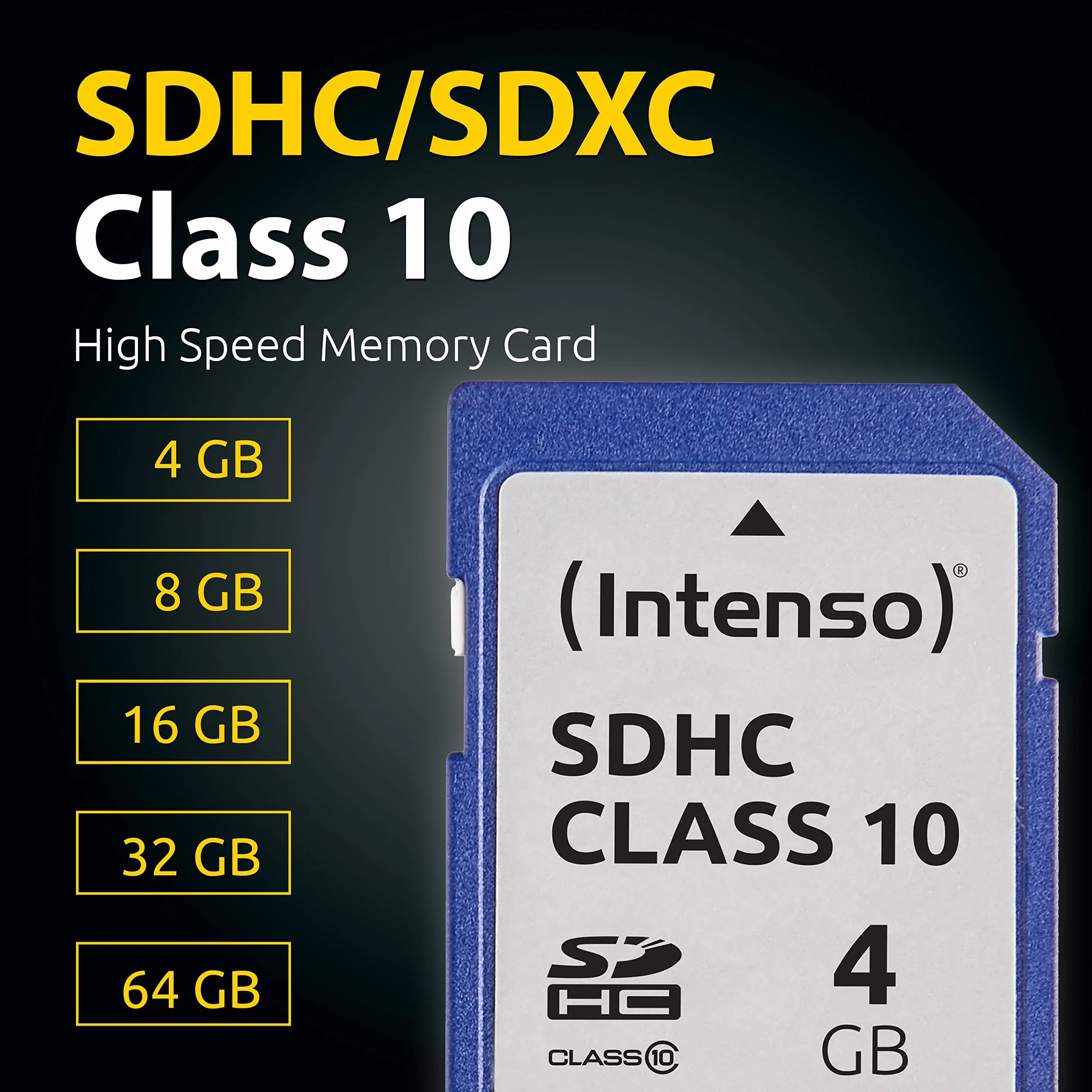 Intenso SDHC 4GB Class 10 karta pamięci