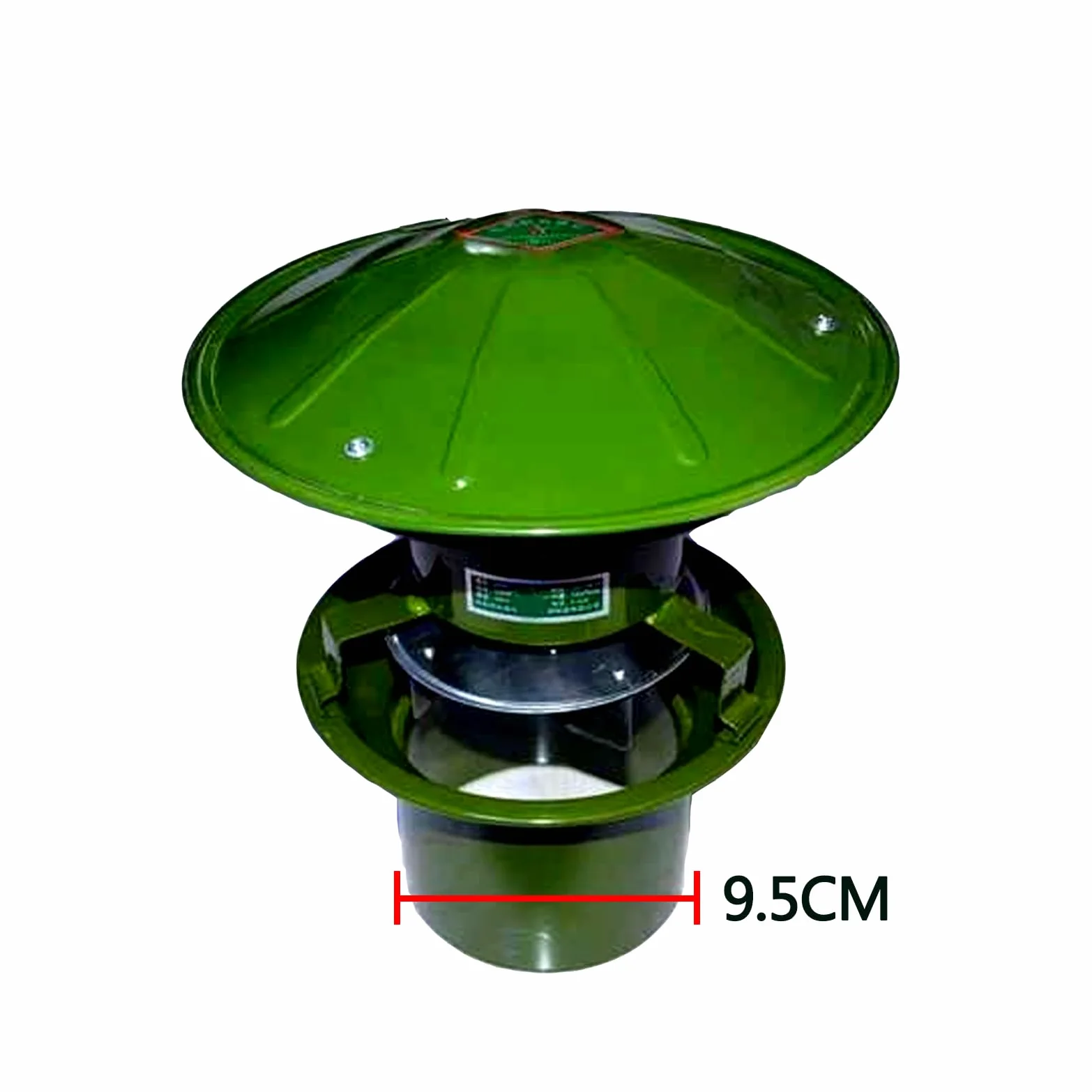 Wentylator kominowy 60 W, wentylator ssący, maszyna do spalin domowych, wentylator kominowy, 9,5 cm