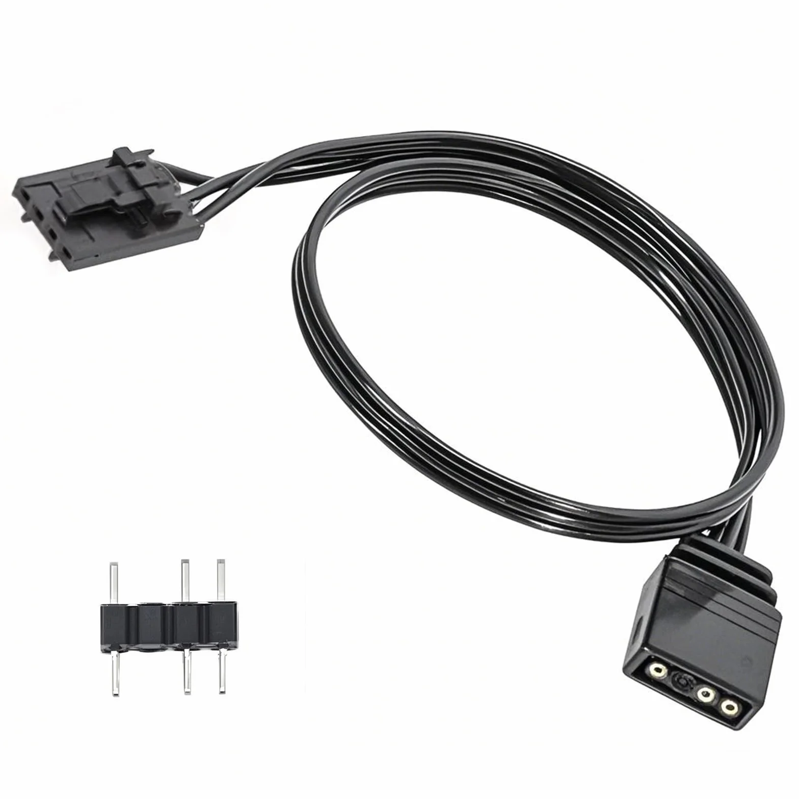 Kabel adaptera do kontrolera Corsair, kompatybilny z QL LL120 ICUE, Godlight Sync, rozdzielacz RGB, Control Hub, długość 25 cm
