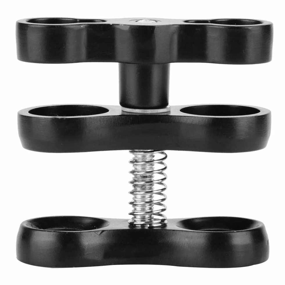 Zacisk kulowy motylkowy, mini klips motylkowy ze stopu aluminium Światła nurkowe Zacisk adaptera do Gopro
