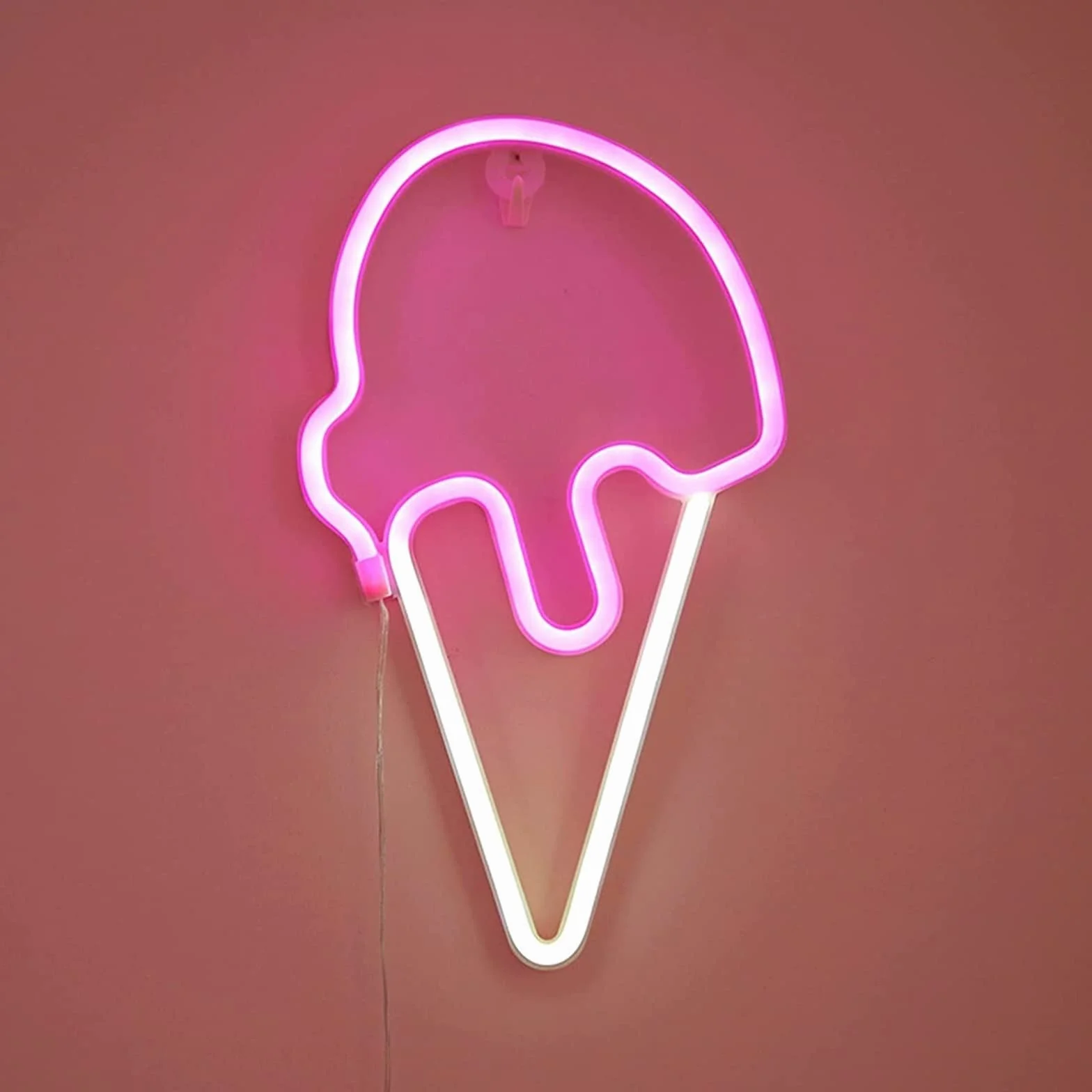 Lody LED Neon LED modelowanie światła Luminous Letters szyld panel akrylowy Neon dekoracyjne światło, 32.5x18.5cm