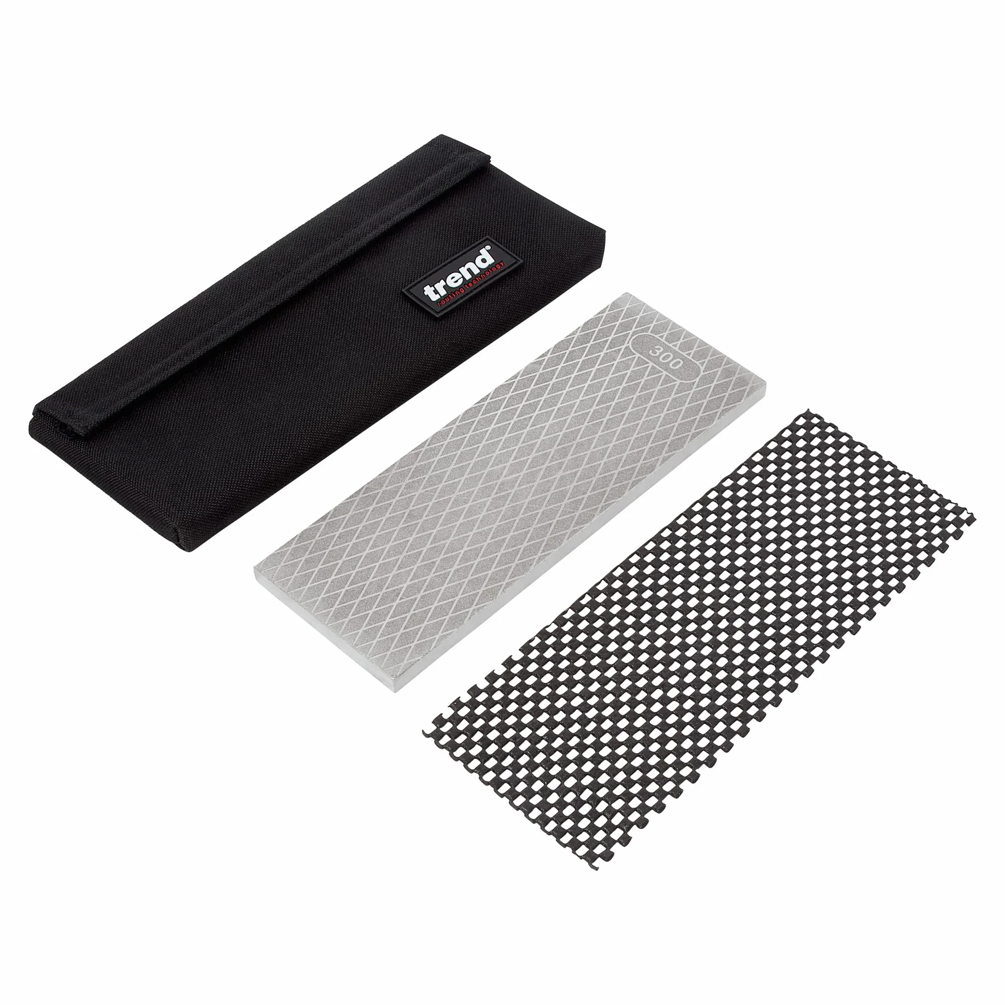 Trend Zestaw do Ostrzenia Diamentowego, 8 x 3 Cali, Dwustronny, Ziarnistość 300/1000, DWS/CP8/FC/A