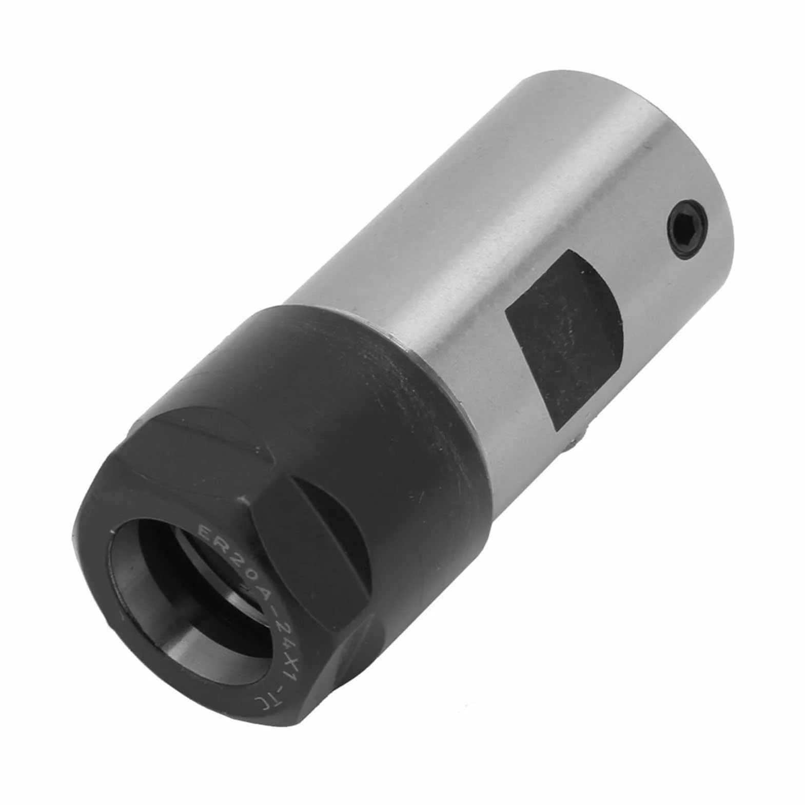 Spannzangenblock C25-ER20-45L Rundspannzangenhalter 6mm / 8mm / 10mm / 12mm / 16mm für CNC-Drehspindelmotor-Klemmstange(8mm)