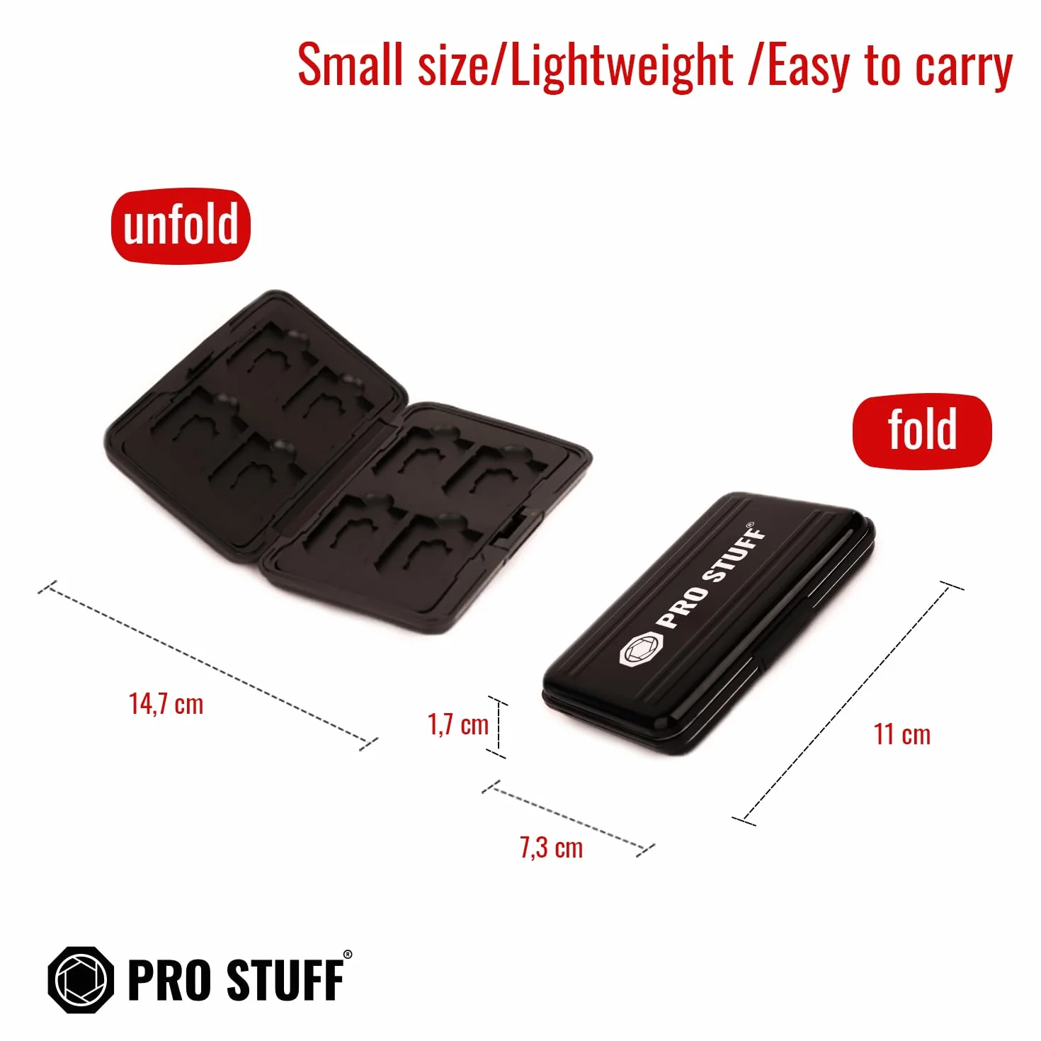 Etui na kartę pamięci 8X SD/microsd SWT1601
