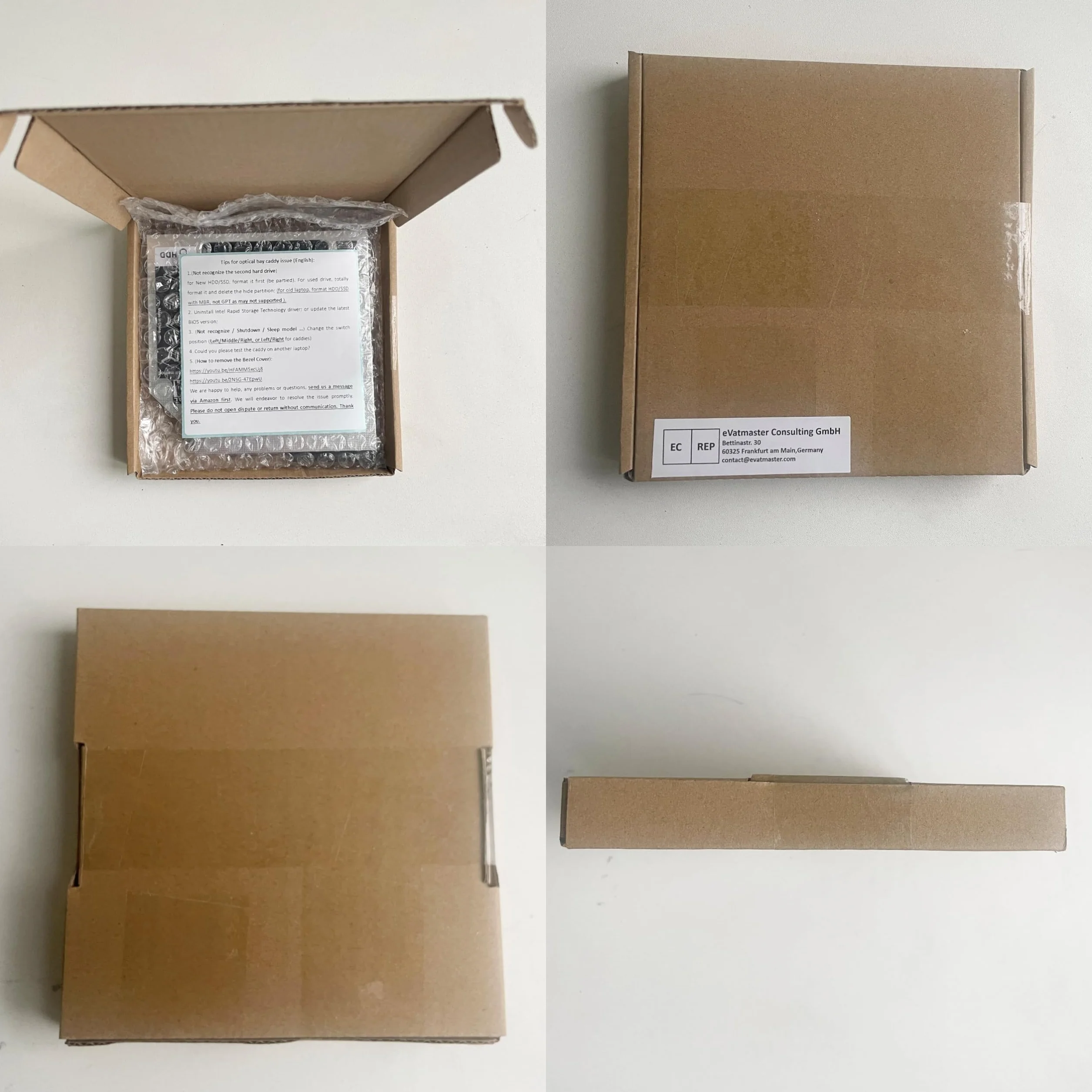 Fujitsu LifeBook E756 E736 HDD SSD Caddy Dysk Twardy