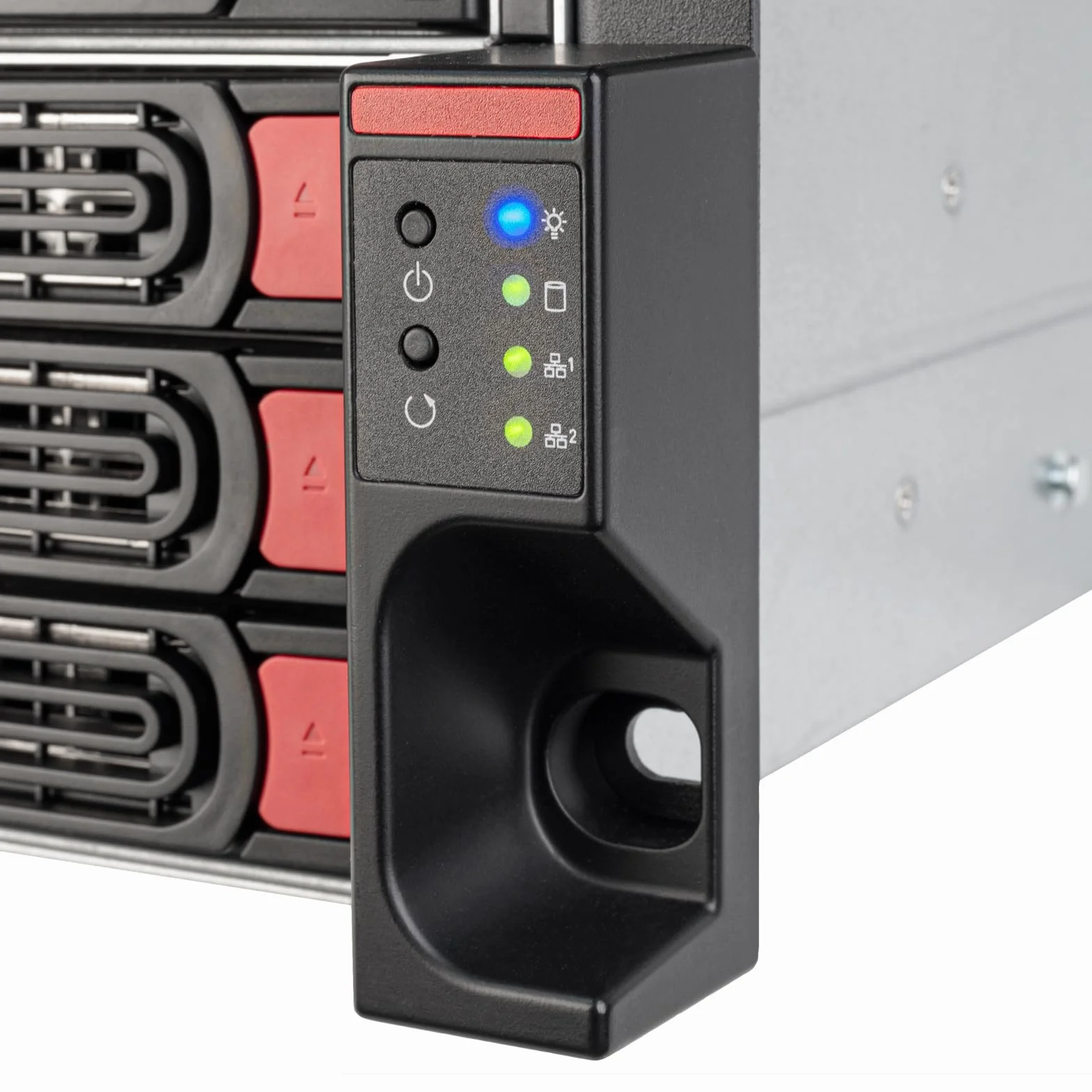SilverStone Technology SST-RM43-324-RS, obudowa do montażu w rackmount 4U z 24 kieszeniami na 2,5-calowe dyski twardych/3,5-calowe/SSD z interfejsem Mini -SAS-HD-SFF-8643-12 Gb/s