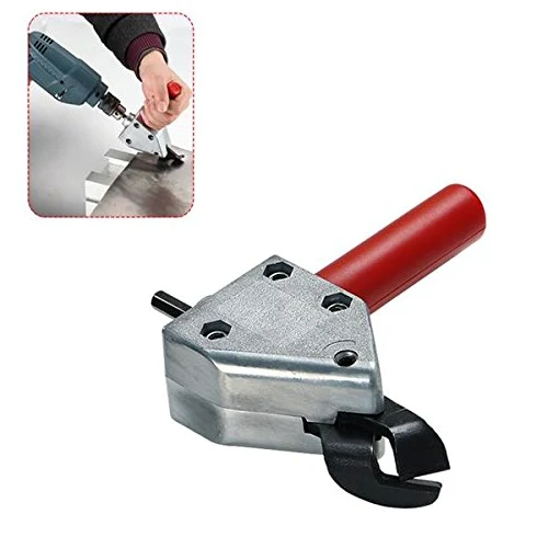 Przecinak do blachy metalowej, adapter do drutu z blachy żelaznej, do wiertarek elektrycznych