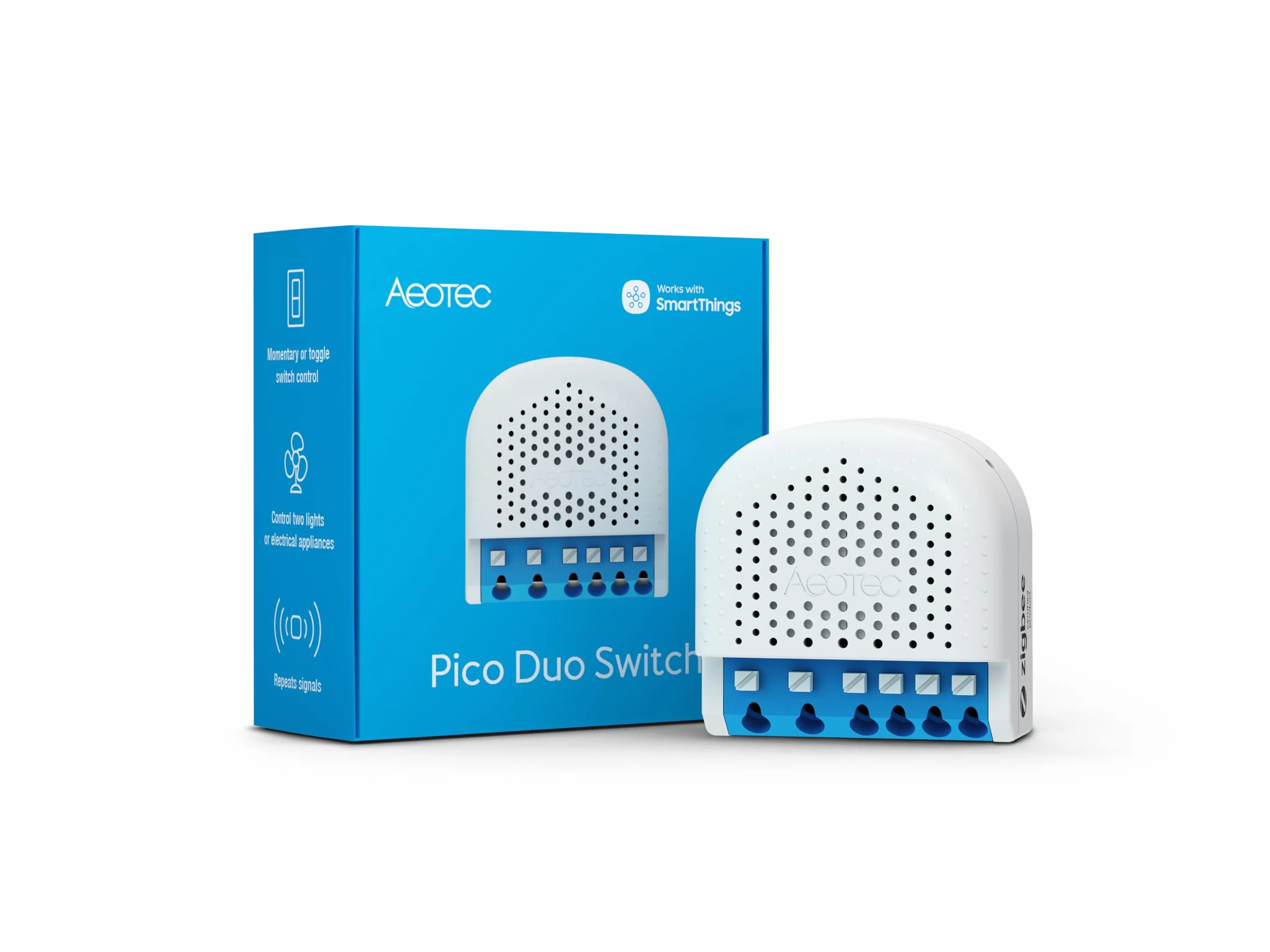 Aeotec Pico Dual Swi (Zigbee) AEOZZGA003