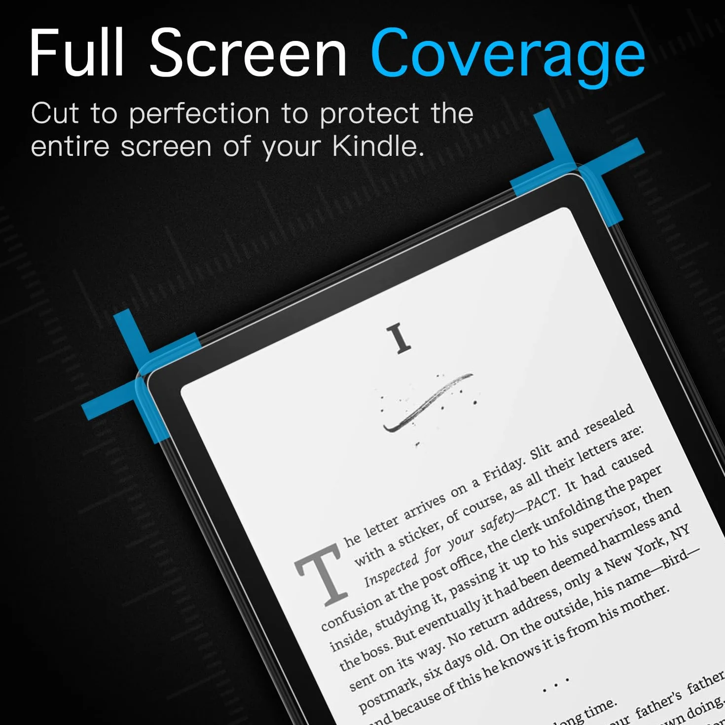 MoKo 2 Pack Screen Protector for Kindle Paperwhite 12th Generation 2024 and Kindle Colorsoft Signature Edition, Anti-Glare PET Matte Film