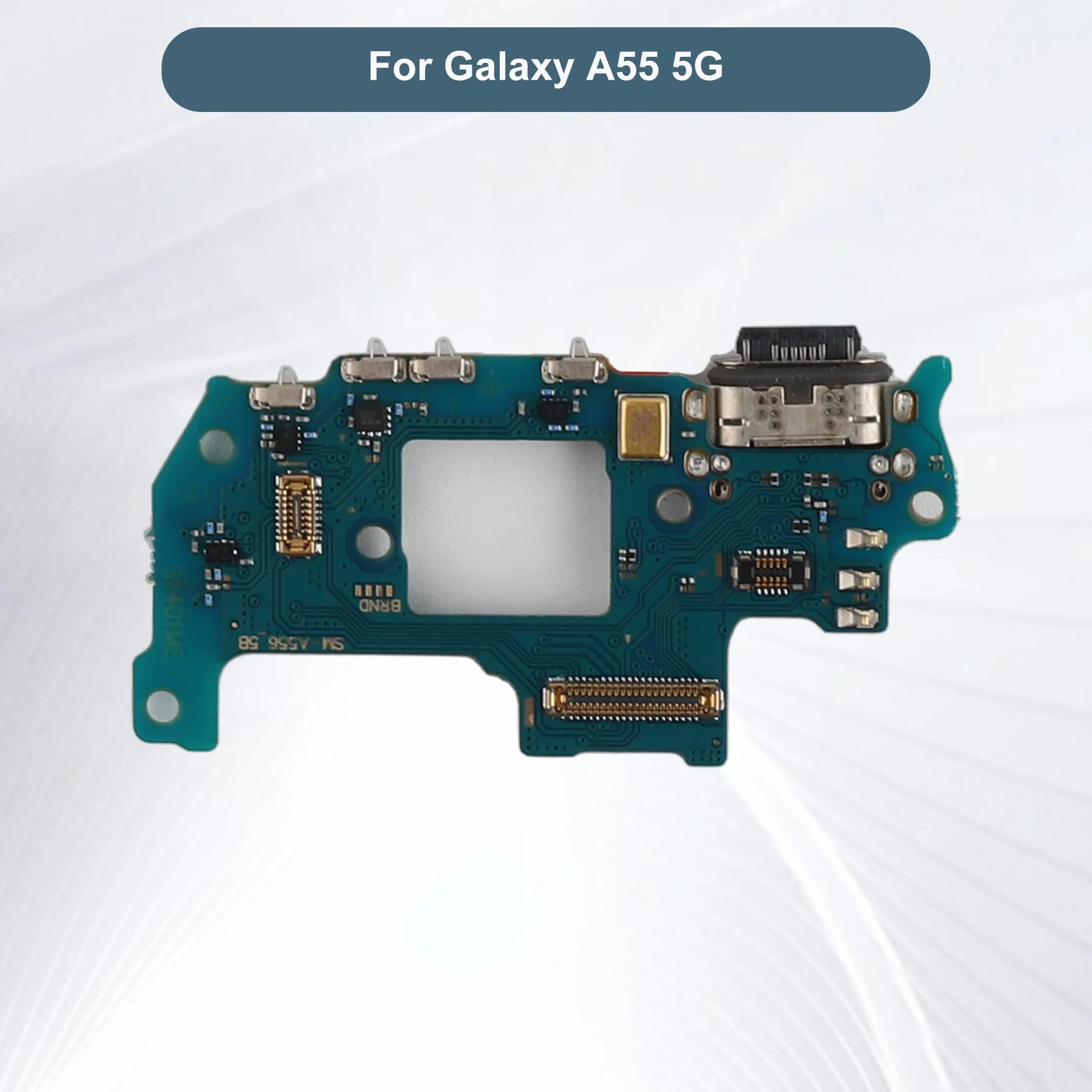 Gniazdo ładowania część zamienna do Samsung Galaxy A55 SM-A556V SM-A556B SM-A556E USB typ C złącze dokowania port ładowania część zamienna do naprawy
