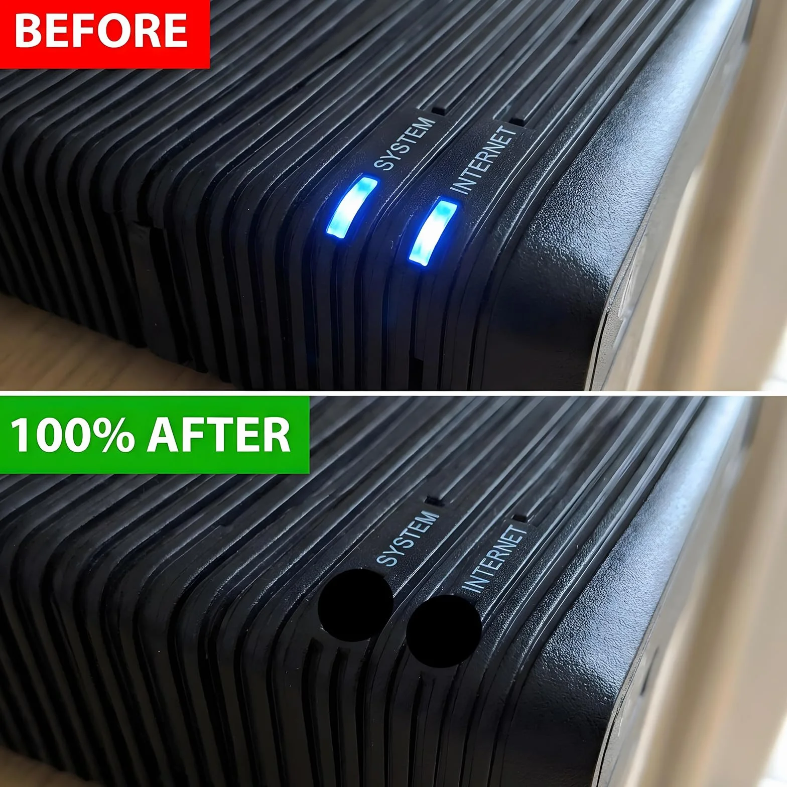 Naklejki blokujące światło LED do elektroniki 4 szt
