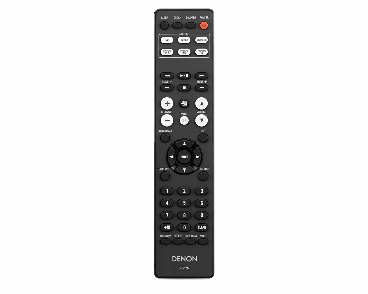 Denon D-M41 D-M41BK Zestaw Hi-Fi Czarny