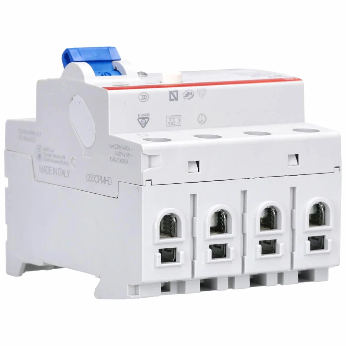 Wyłącznik ochronny FI typ B 4P 40A, 300 mA,3 kA, 4TE F204B-40/0,3-4TE