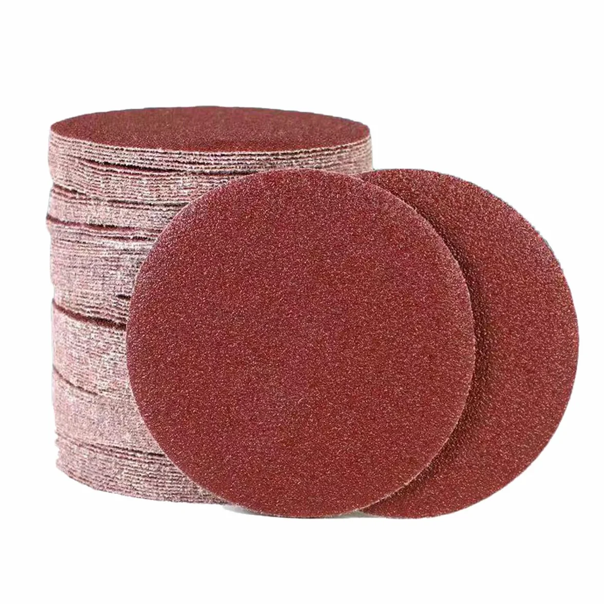 Bloki ścierne 100 sztuk/zestaw 7 cali 180 mm okrągłe krążki do papieru ściernego Arkusze papieru ściernego ziarnistość 60/80/100/120/150/180/240/320/400/600/800/1000 (rozmiar: ziarno 180 ()