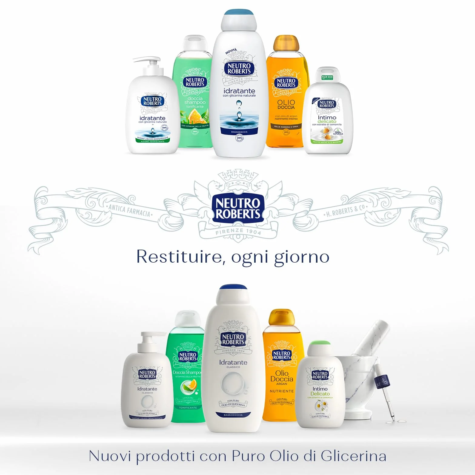 Neutralny Roberts, łagodny środek czyszczący, środek do higieny intymnej z rumiankiem, 100% naturalny - odpowiedni dla wrażliwych skóry, dla kobiet i dzieci - sprawdzony klinicznie - butelki 200 ml