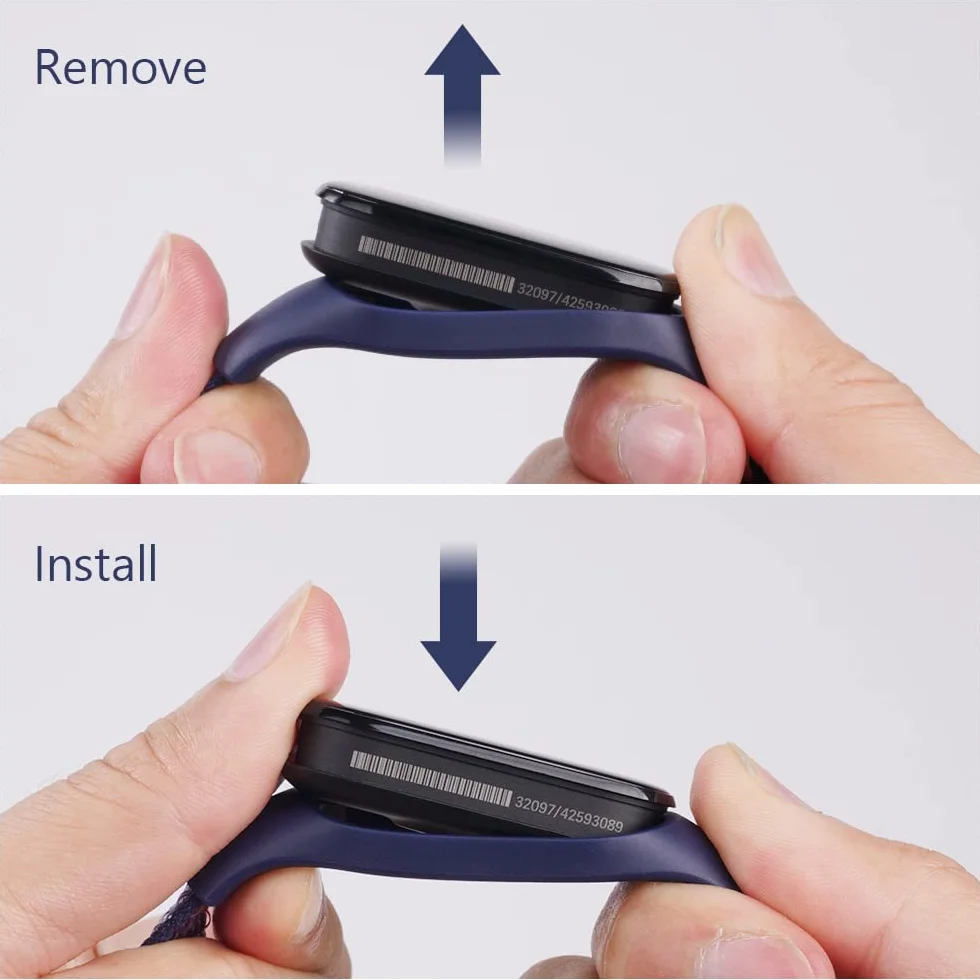 Paska do zegarka Xiaomi Mi Band 7 20 szt. silikonowy stal nierdzewna regulowany