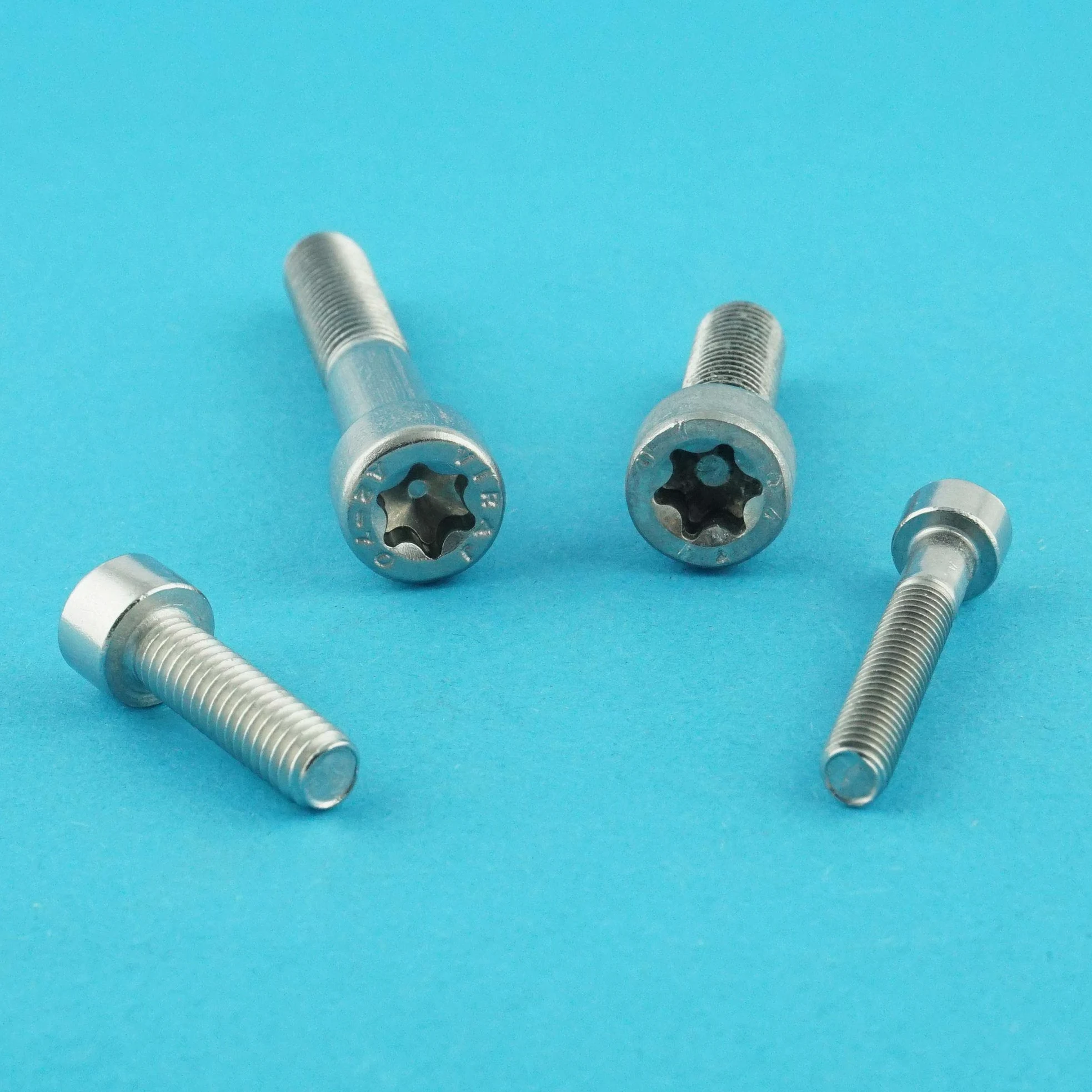 Śruby cylindryczne z gniazdem sześciokątnym TX M6 x 55 mm (100 sztuk) - śruby głowicy cylindra ISO 14579 - DIN 912 śruby gwintowane - stal szlachetna A2 V2A - nierdzewne