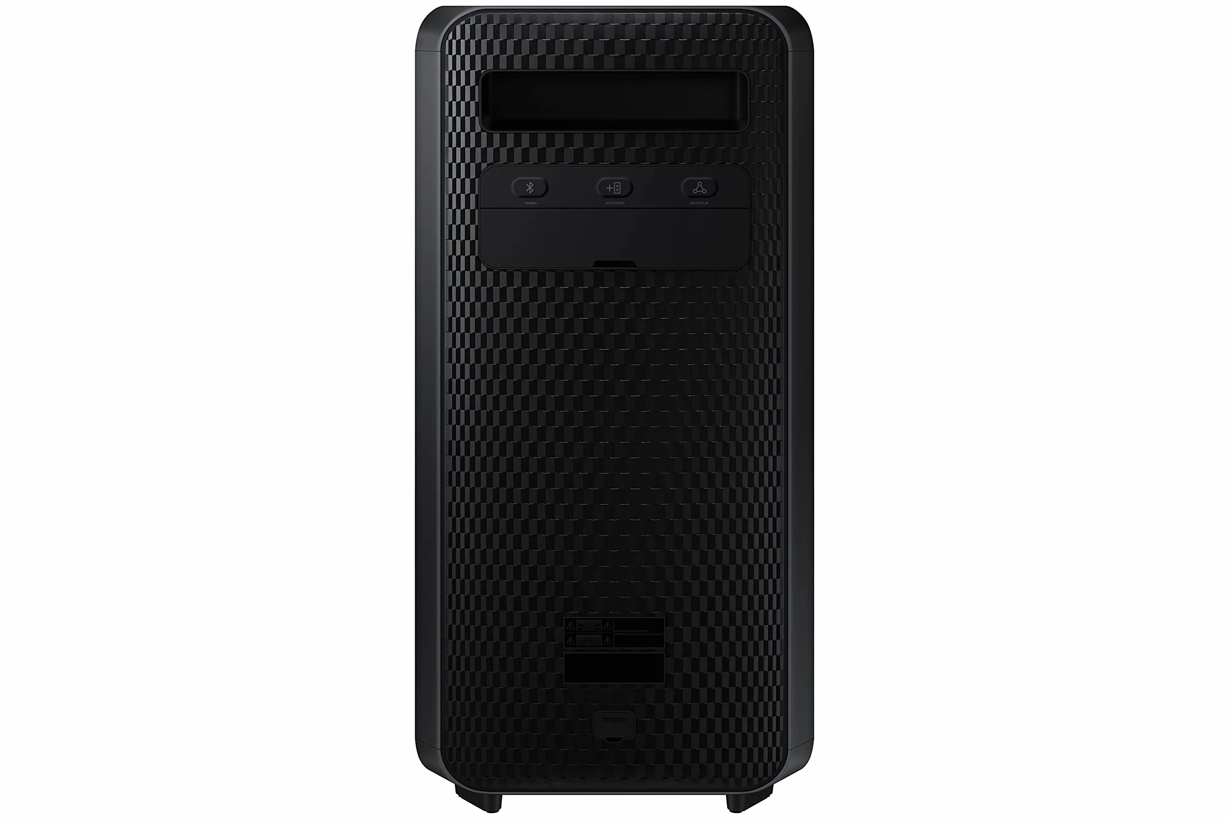 Samsung ST50B Sound Tower (2022) – Głośnik Sound Tower 240W 2.0 ch Przenośny, Wbudowany 4 głośnik, Wodoodporny, Light i Audio Party, Bass Booster, Tryb Karaoke, Połączenie Bluetooth