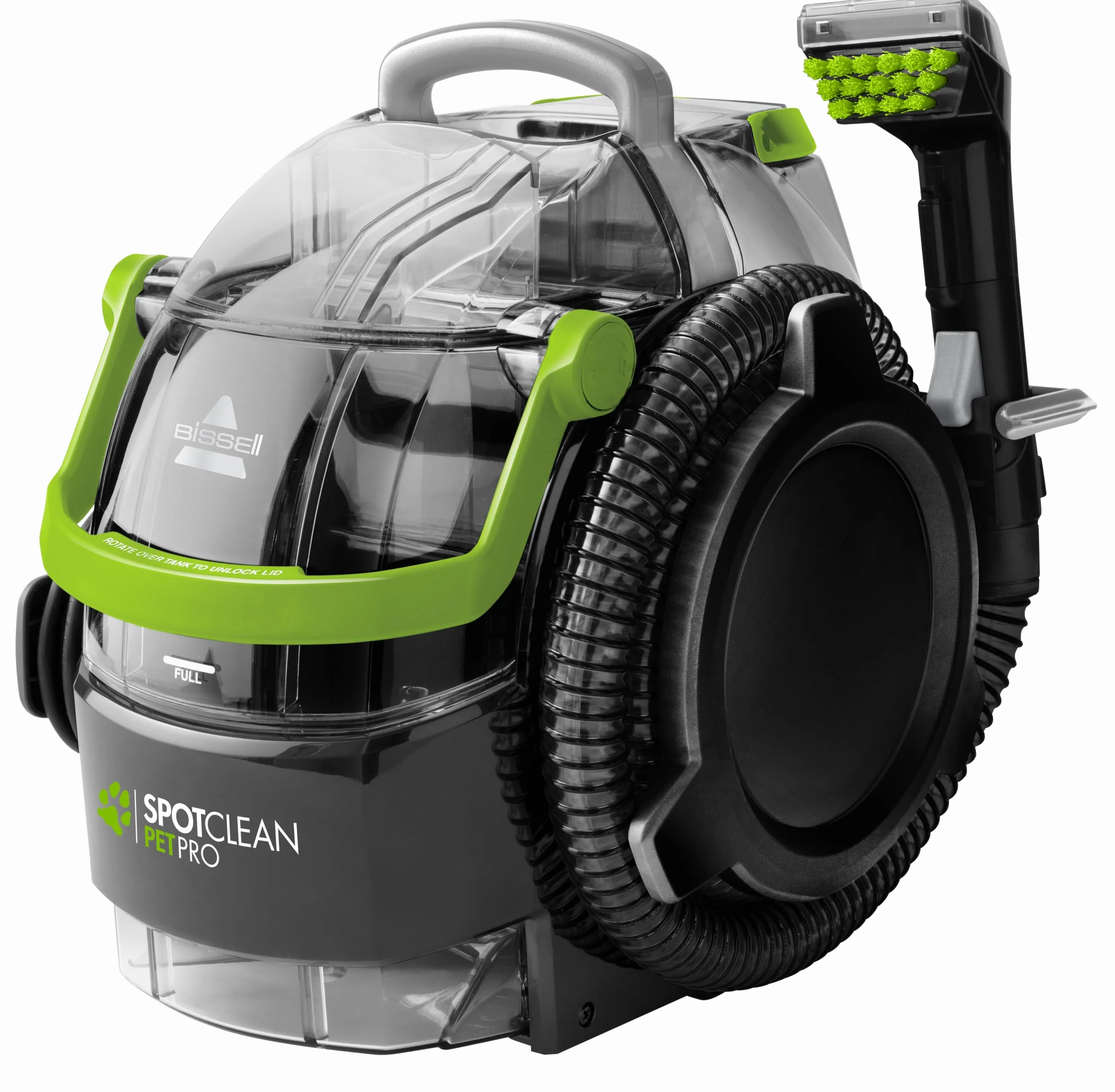 BISSELL SpotClean Pet Pro, Odkurzacz Piorący do Tapicerki, Idealny dla Właścicieli Zwierząt, Odkurzacz do Prania Dywanów, Tapicerki, Samochodów, Kanapy i Innych Powierzchni, Mocny Silnik 750W, 15585