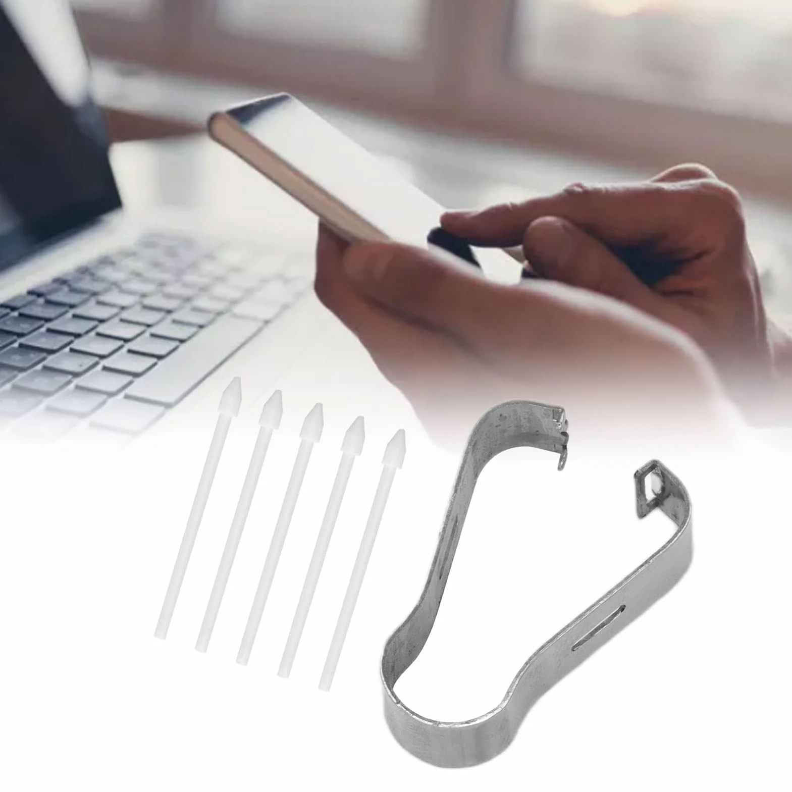 Touch Stylus wymienne końcówki rysika do Tab S6 S7 S7+ S6 Lite Note10 Note biały
