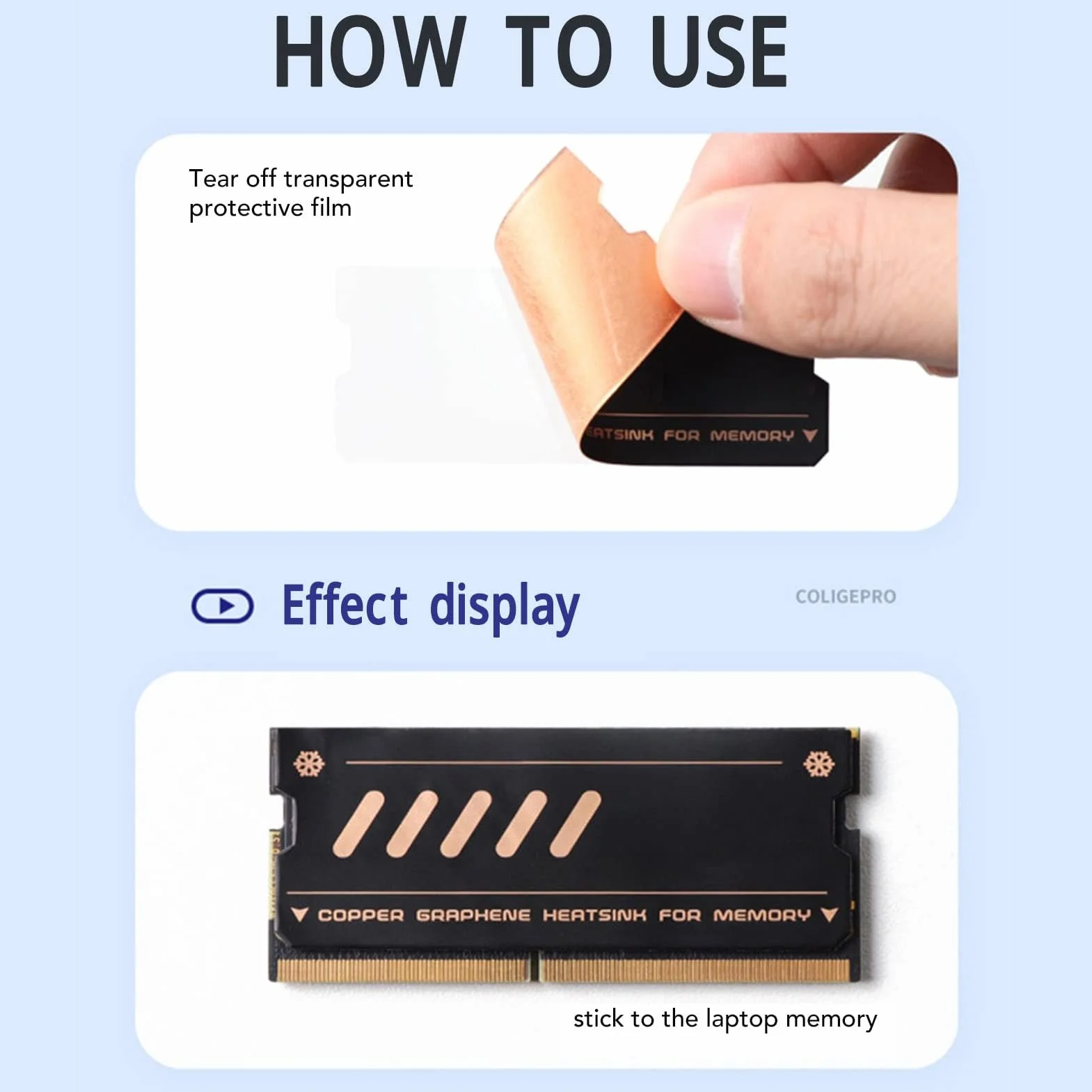 Radiator M.2 Chłodnica SSD do PS5 Laptop M.2 Pamięć DDR5 DDR4 Chłodzenie SSD, Chłodnica SSD M2 Chłodzenie Pamięci Radiator Grafen Miedziany Radiator