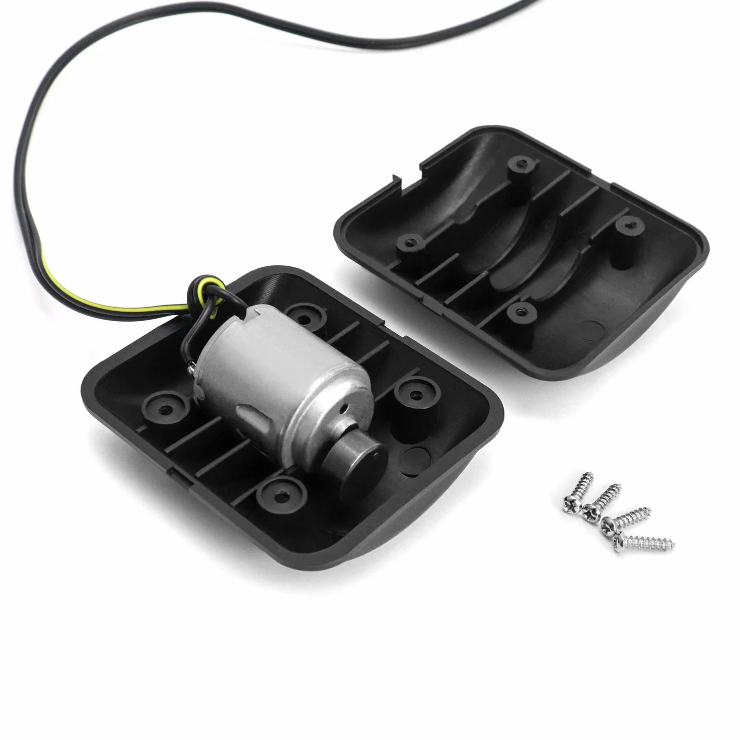 QWORK® 2-częściowy silnik wibracyjny DC, silnik wibracyjny 12 V 2300 obr./min do poduszek do masażu