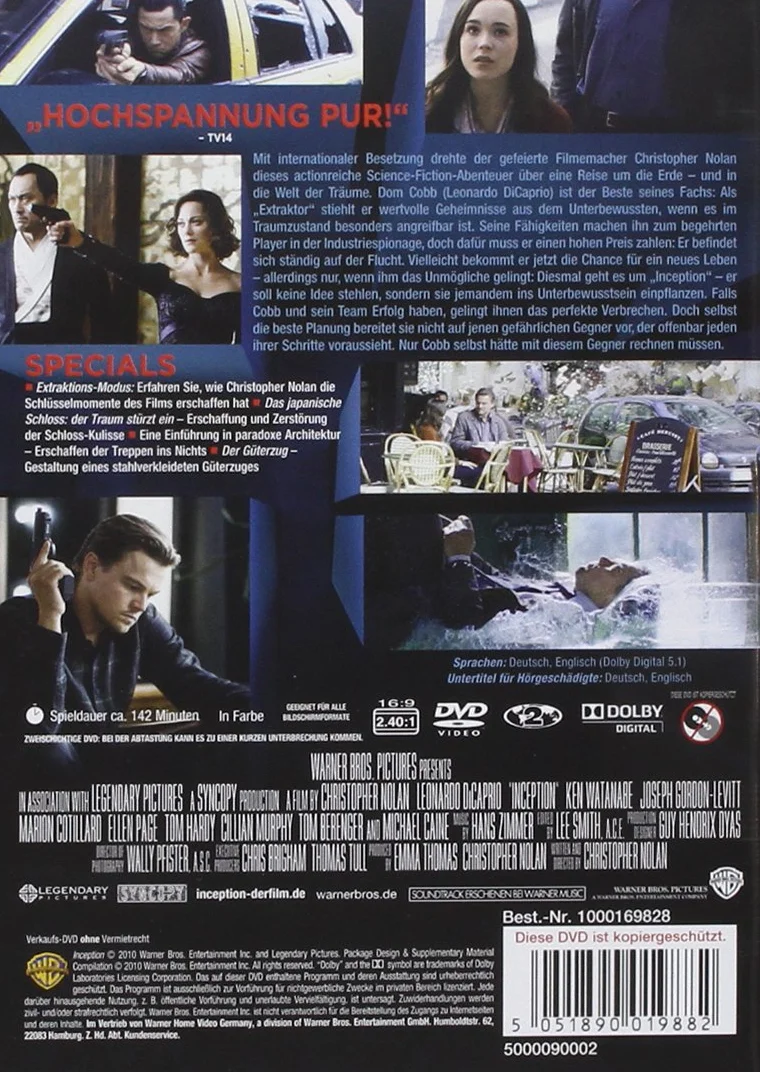 DVD INCEPTION