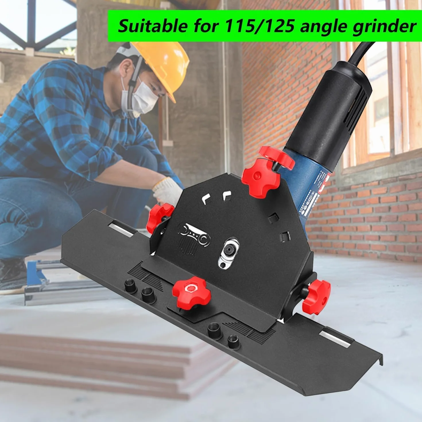Maszyna do cięcia płytek 45 stopni, szlifierka kątowa do cięcia płytek, 115-125 mm przecinarka do płytek, przecinarka do płytek ceramicznych i marmurowych w